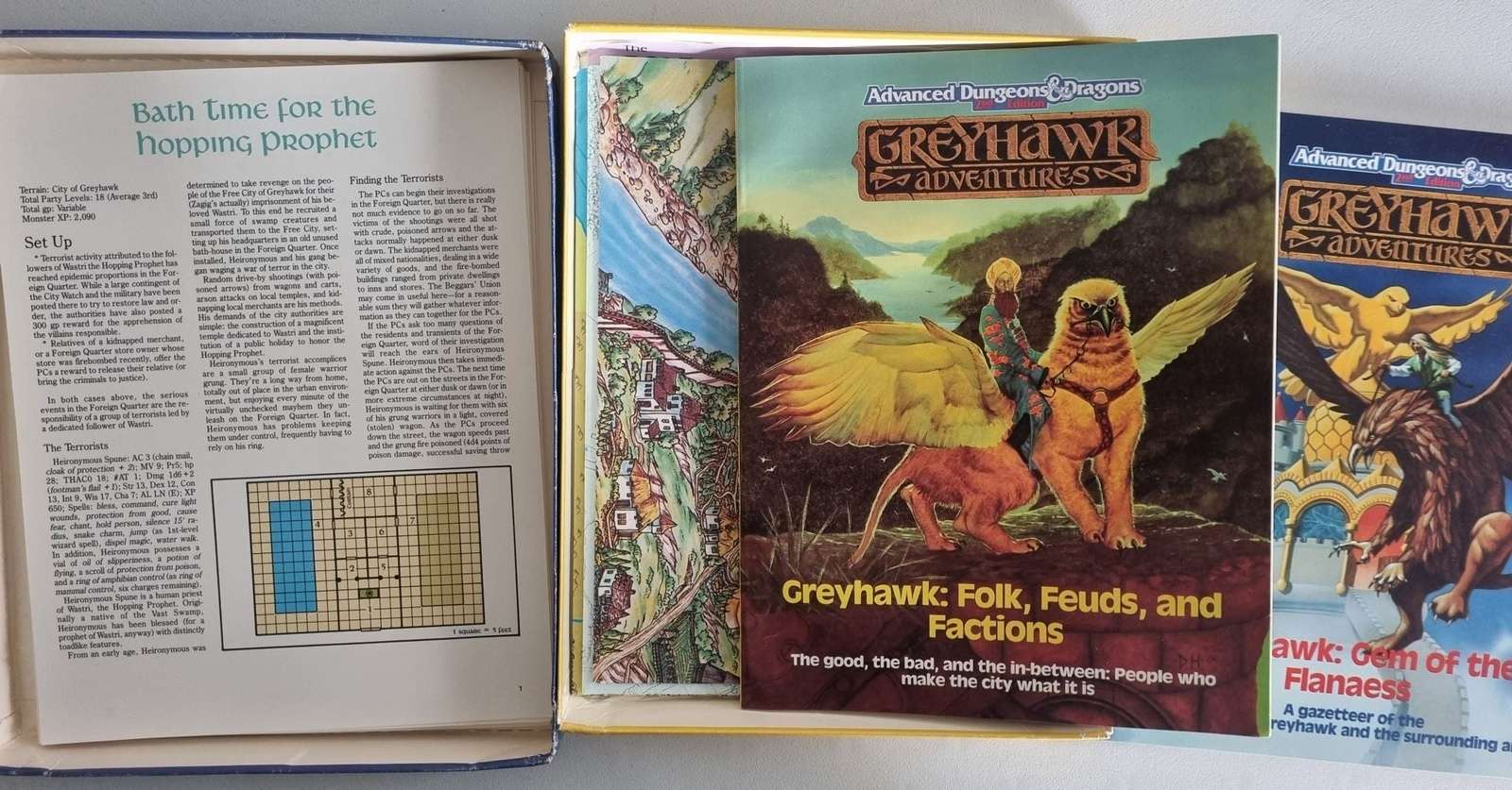 Advanced Dungeons and Dragons: Greyhawk Adventures -The City of Greyhawk (2e) Default Title