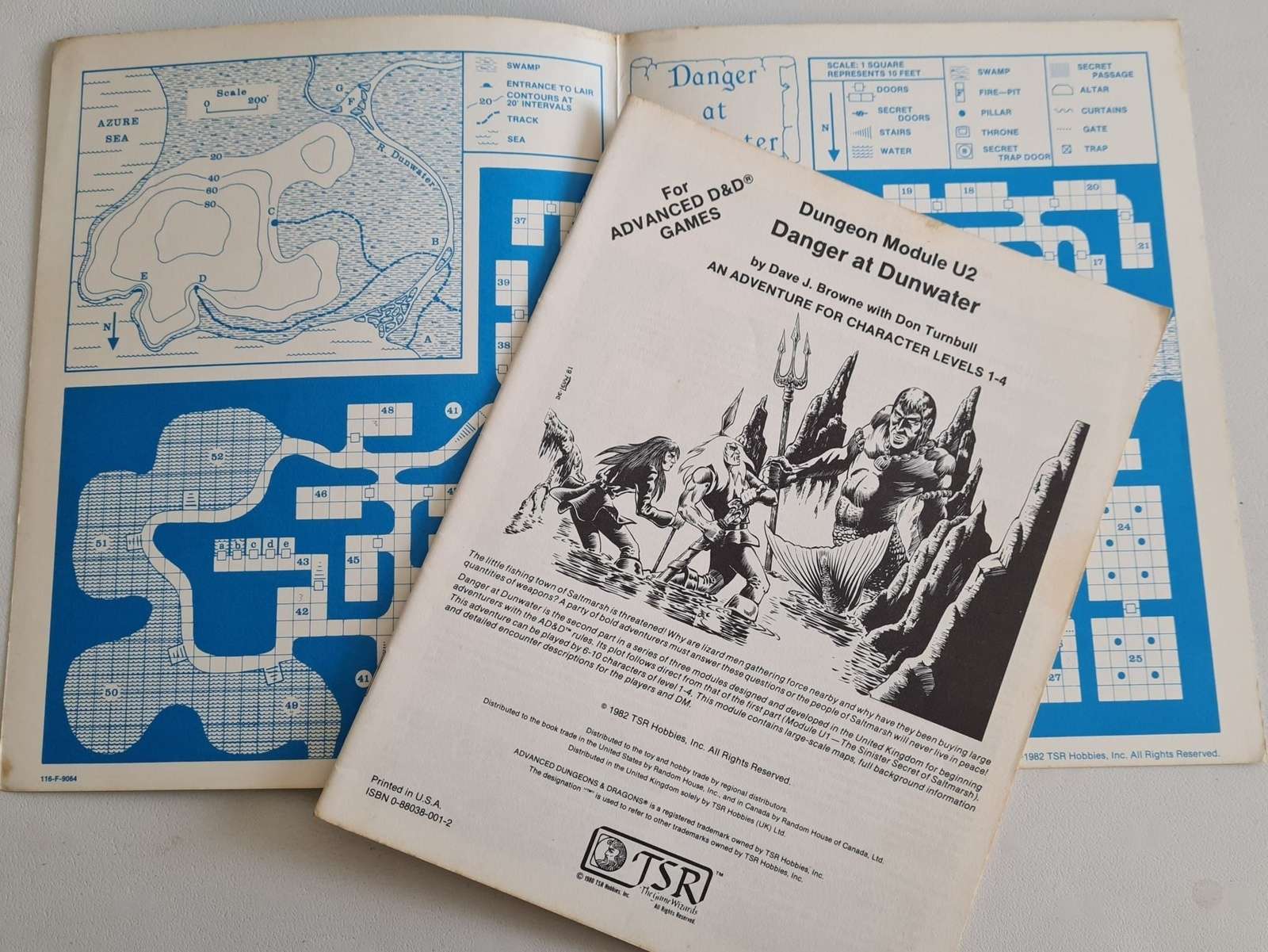 Advanced Dungeons and Dragons Module - Danger at Dunwater (U2) Default Title