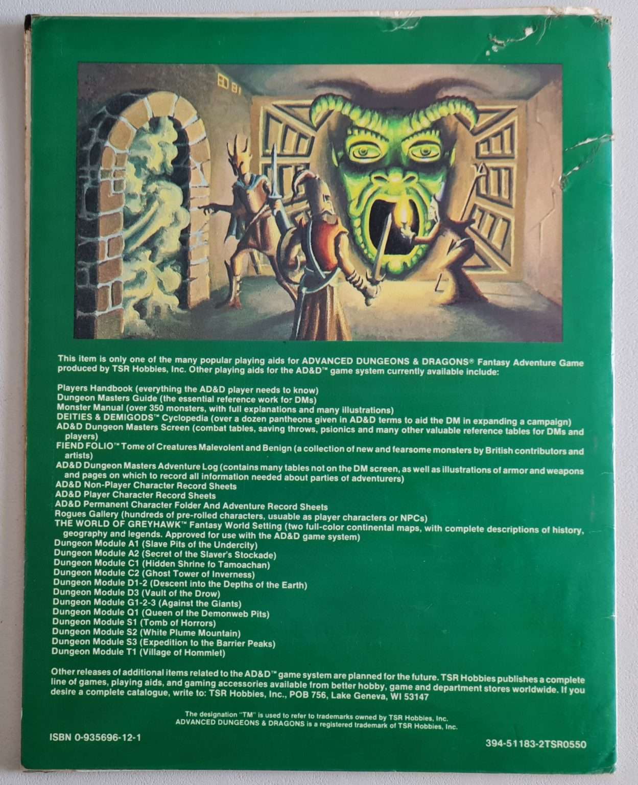 Advanced Dungeons and Dragons Module - Tomb of Horrors (S1) Default Title