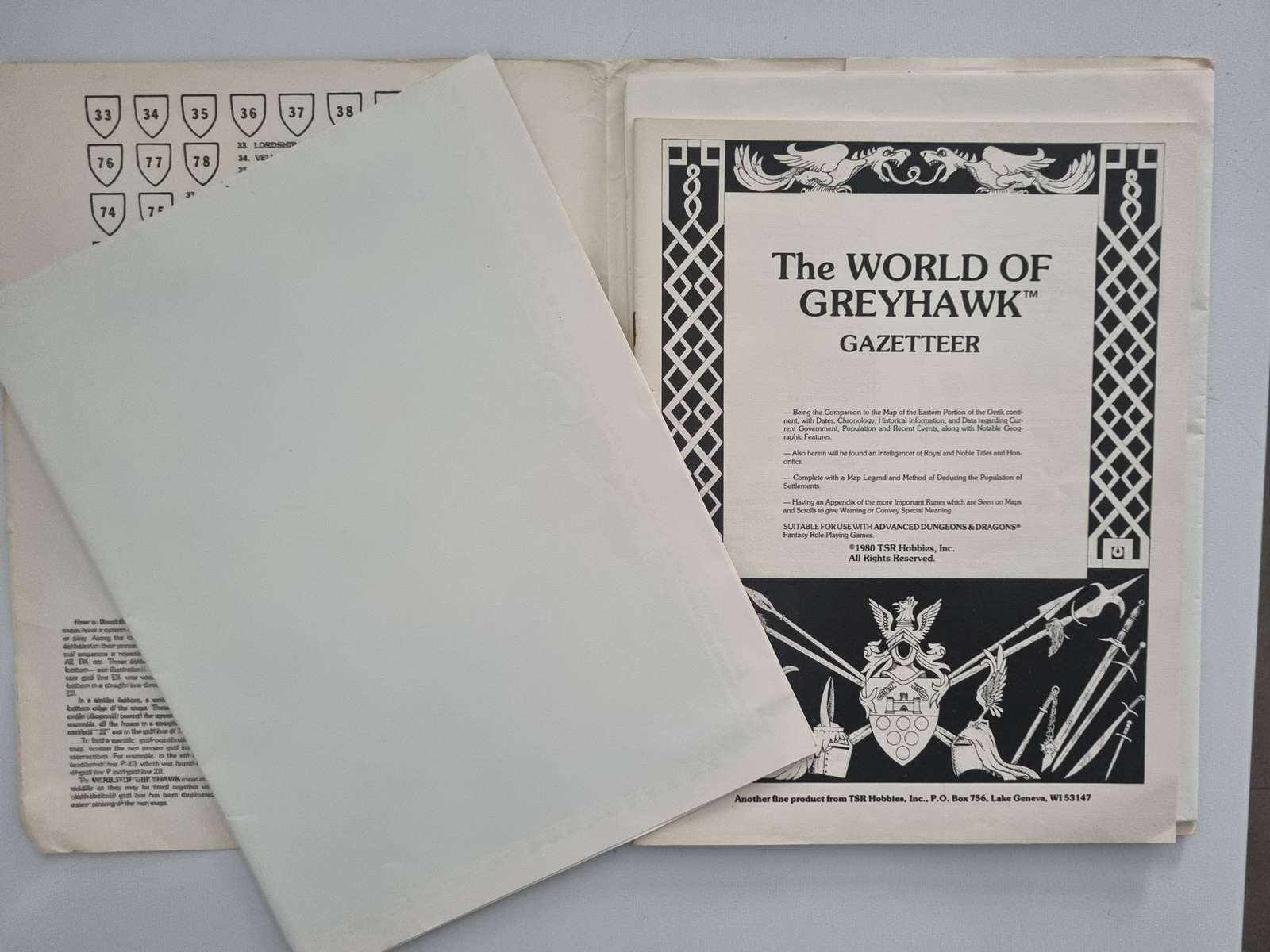 Advanced Dungeons and Dragons - The World of Greyhawk - Folio Edition Default Title