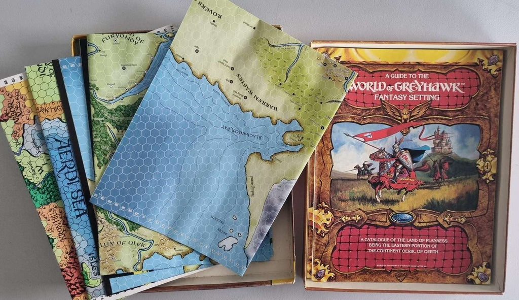 ADVANCED DUNGEONS & DRAGONS - GREYHAWK ADVENTURE - GREYHAWK RUINS