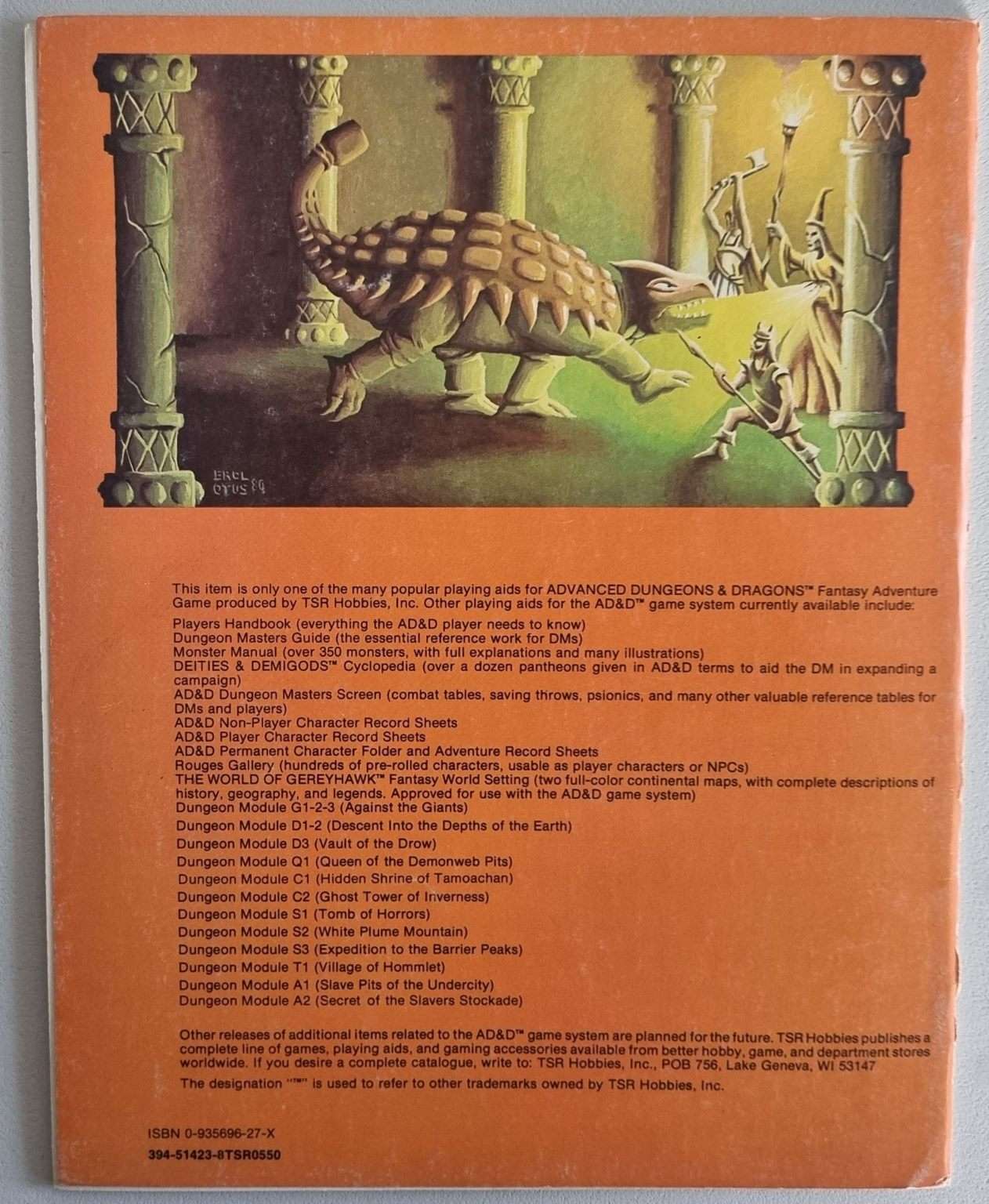 Advanced Dungeons & Dragons - Assault on the Aerie of the Slave Lords (A3) Default Title