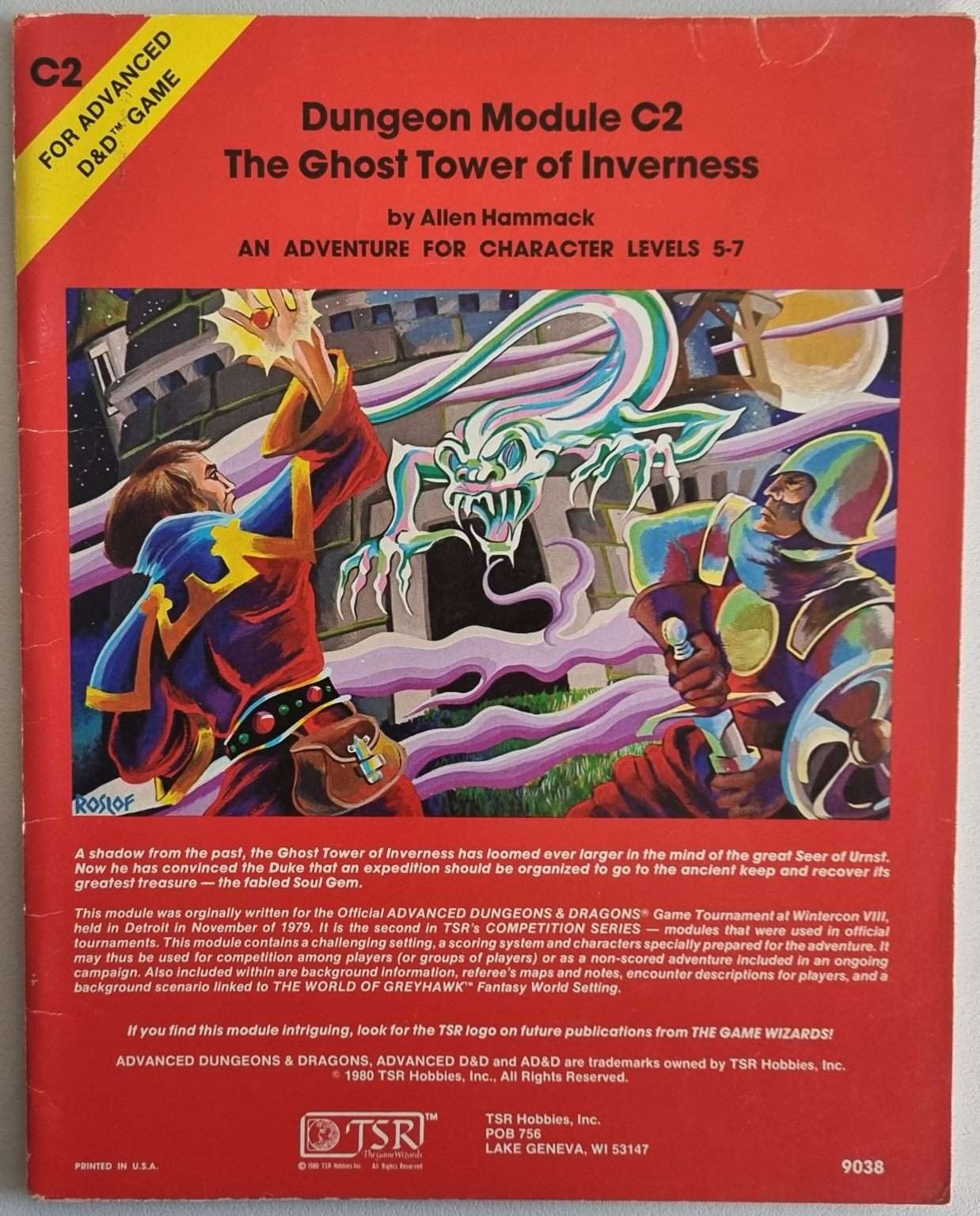 Advanced Dungeons & Dragons - The Ghost Tower of Inverness (C2) Default Title