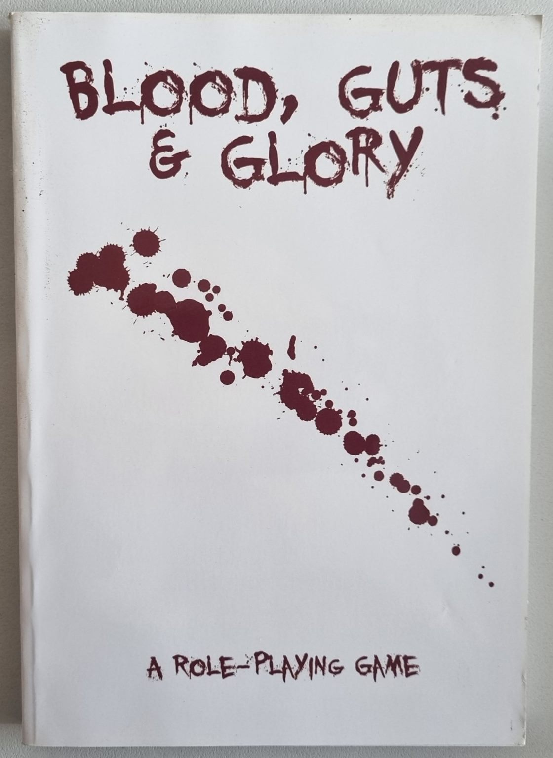 Blood, Guts & Glory: A Roleplaying Game Default Title