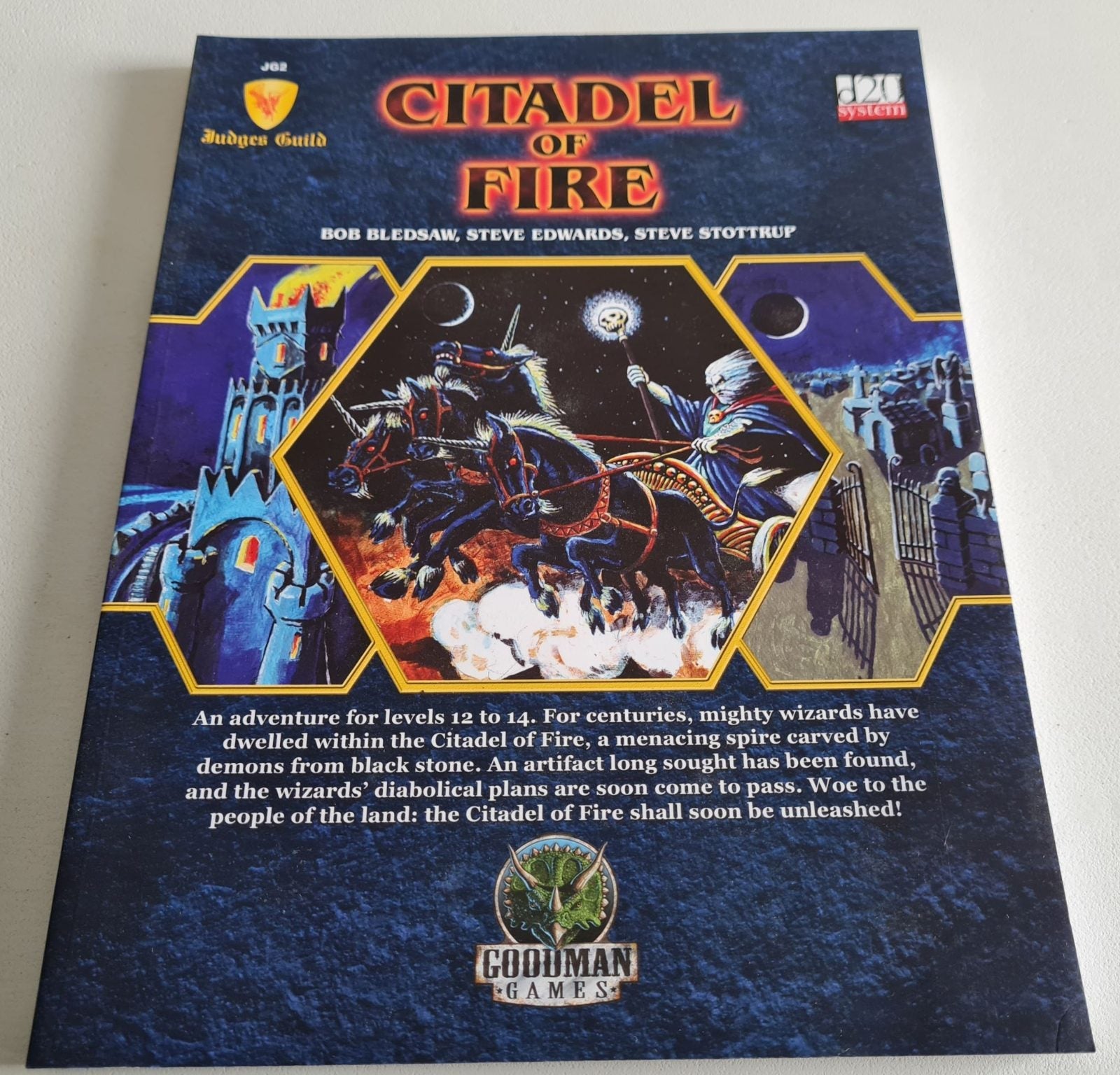 Citadel of Fire - Dungeons and Dragons 3.5 Adventure (Judges Guild) Default Title