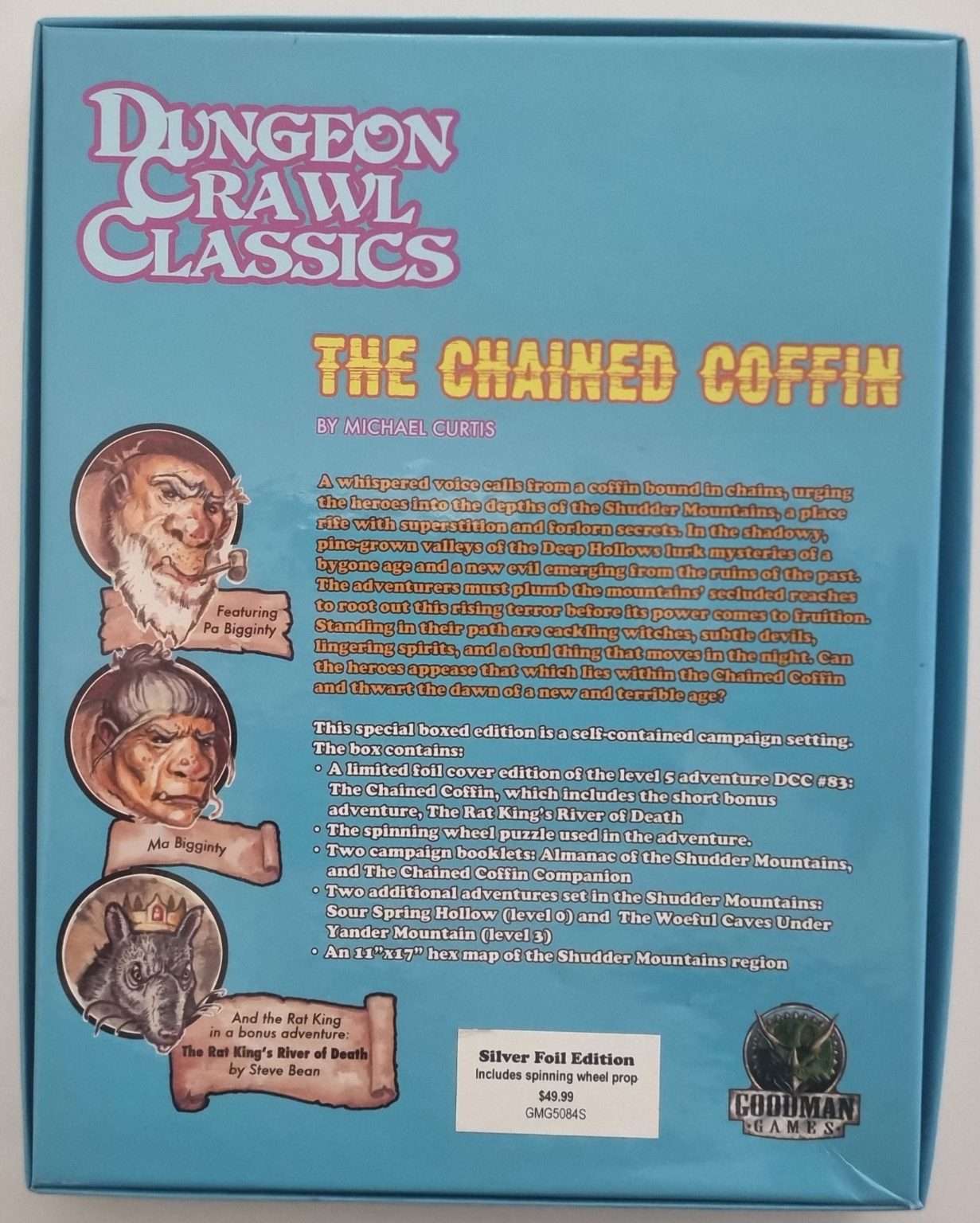 Dungeon Crawl Classics Box Set: The Chained Coffin Default Title