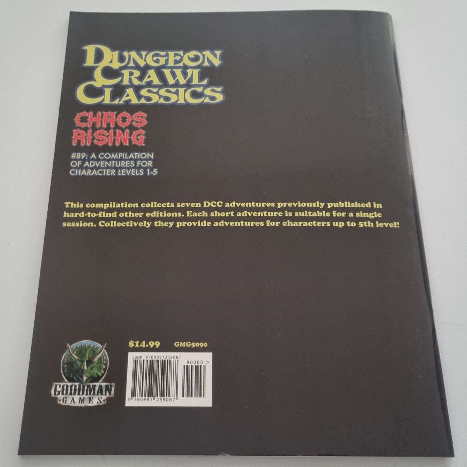 Dungeon Crawl Classics: Chaos Rising #89 Default Title