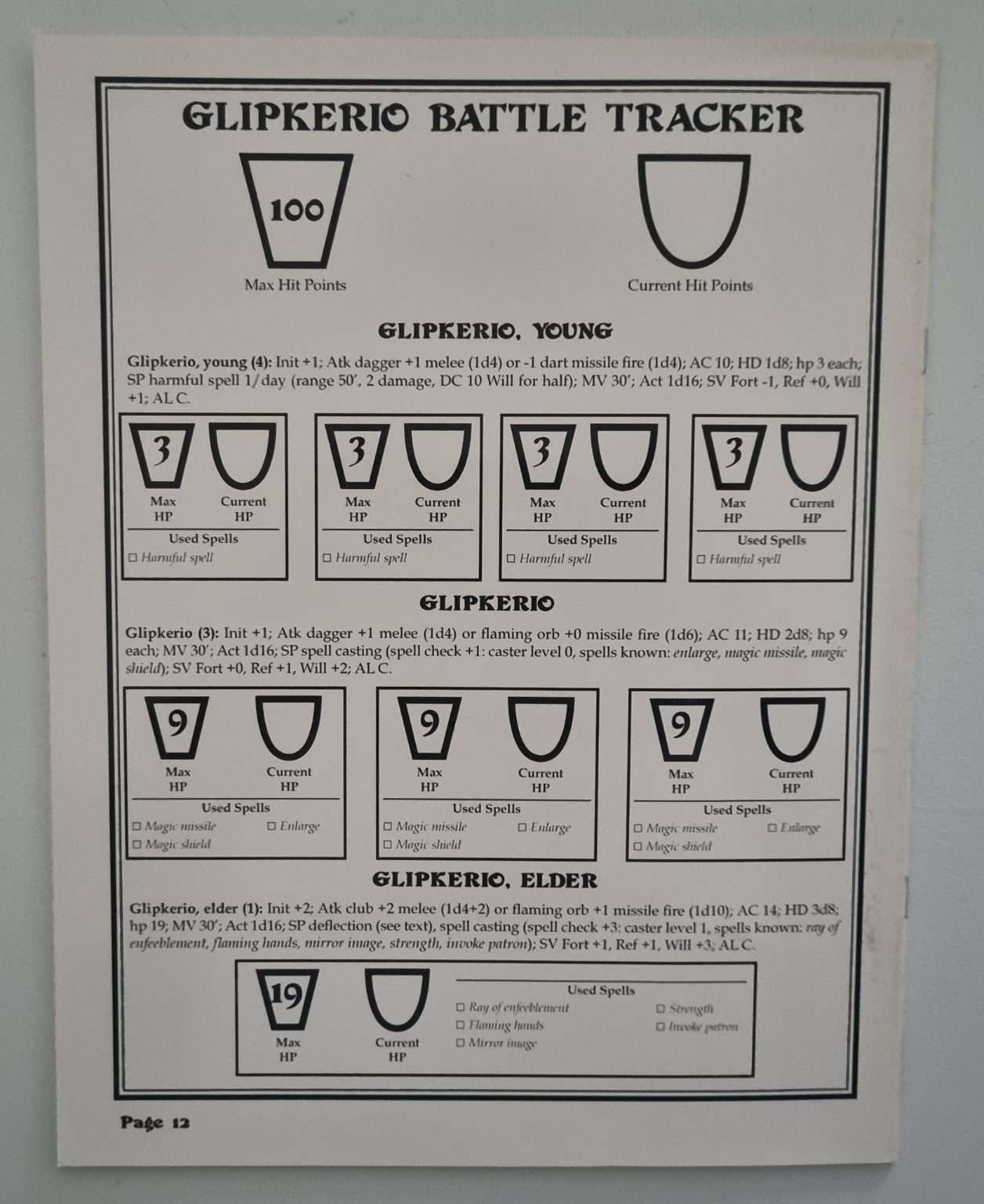 Dungeon Crawl Classics: Glipkerio's Gambit #80.5 Default Title
