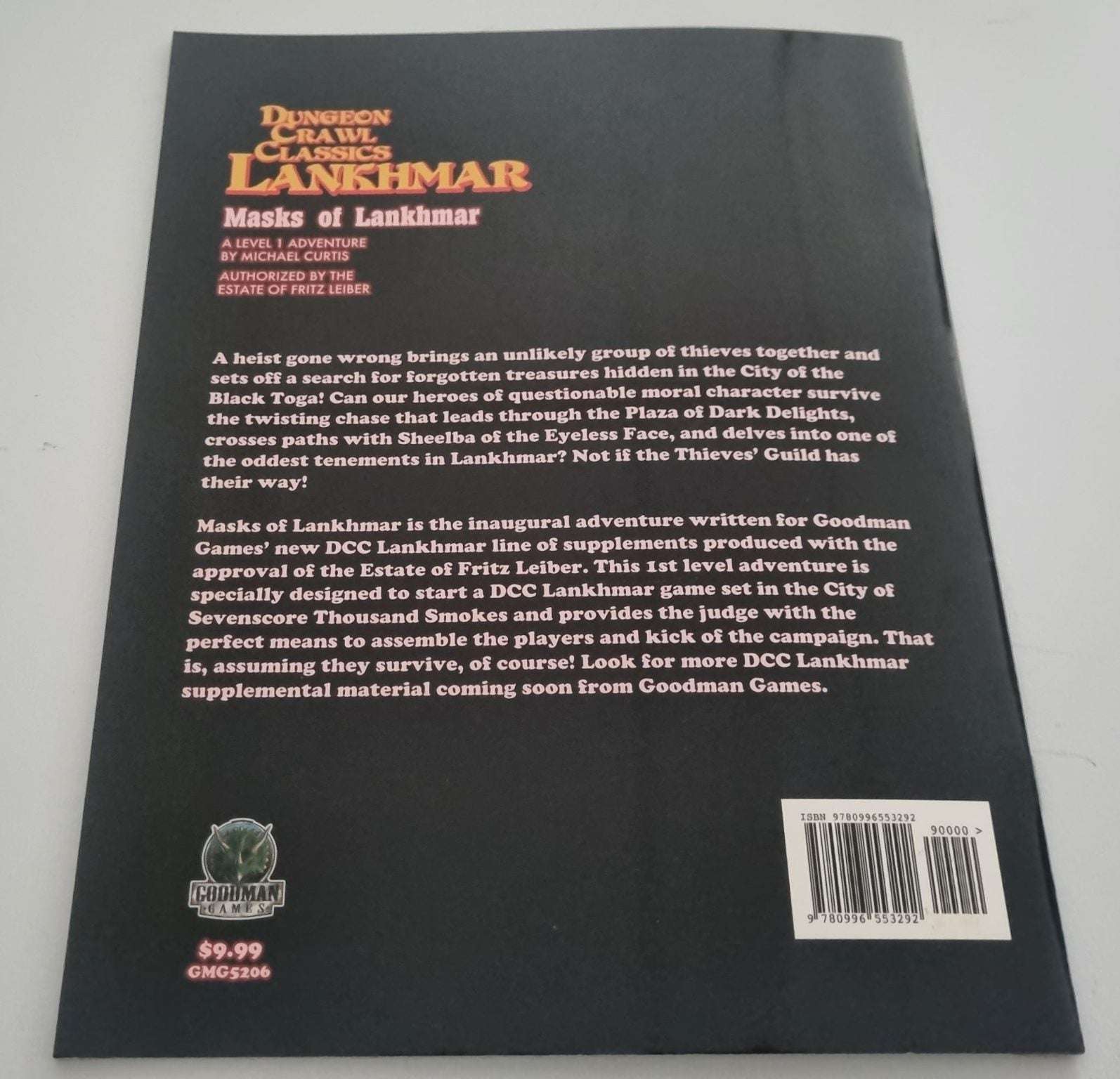 Dungeon Crawl Classics Lankhmar: Masks of Lankhmar Default Title