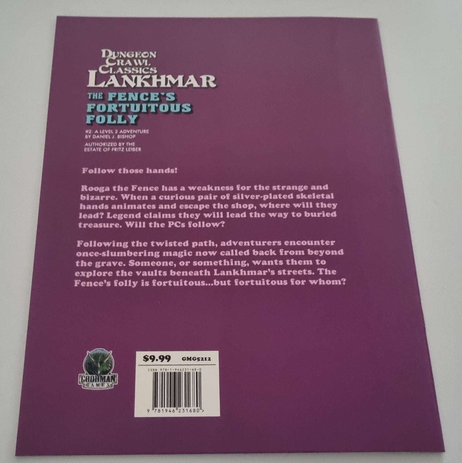Dungeon Crawl Classics Lankhmar: The Fence's Fortuitous Folly #2 Default Title