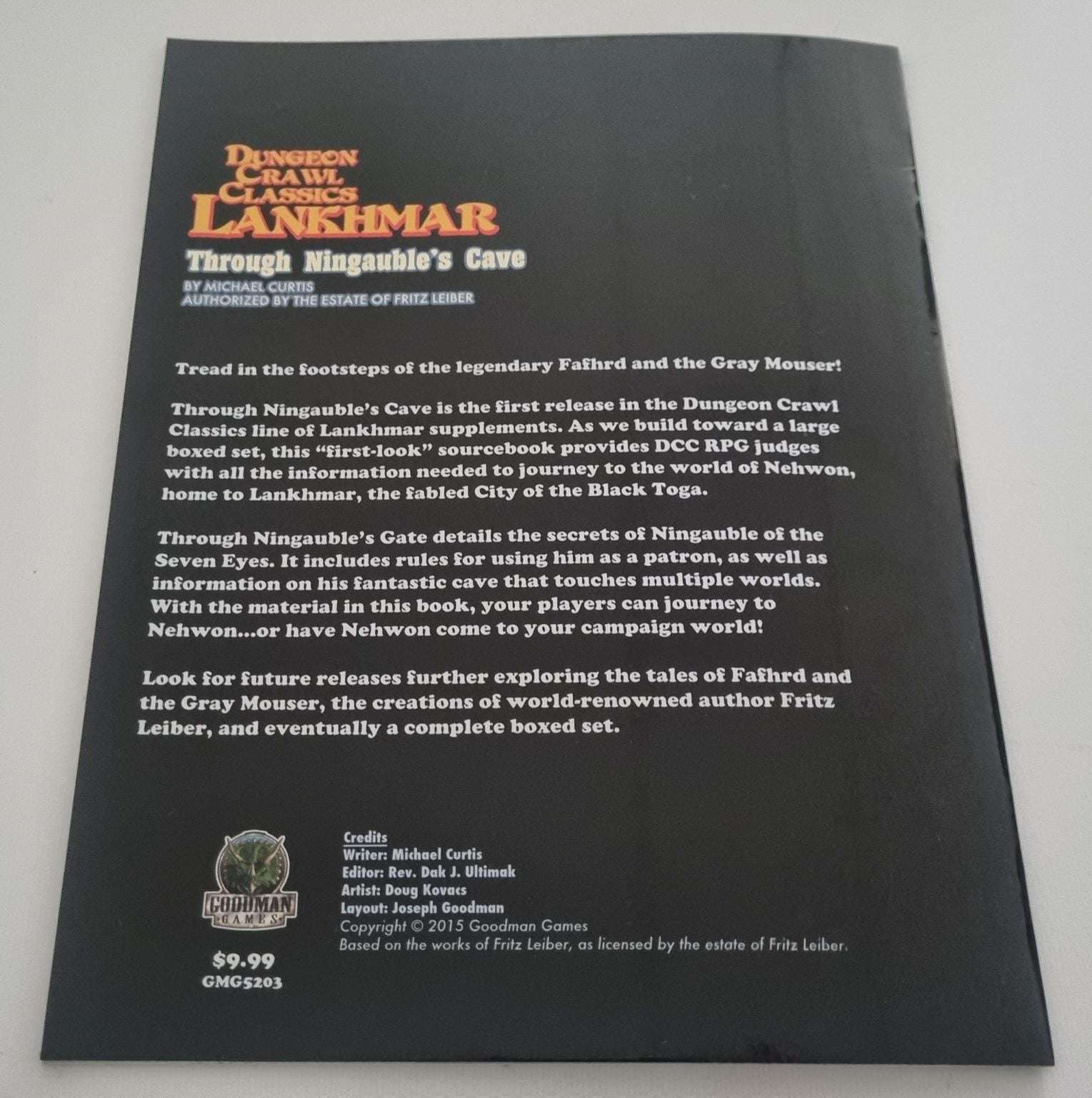 Dungeon Crawl Classics Lankhmar: Through Ningauble's Cave Default Title