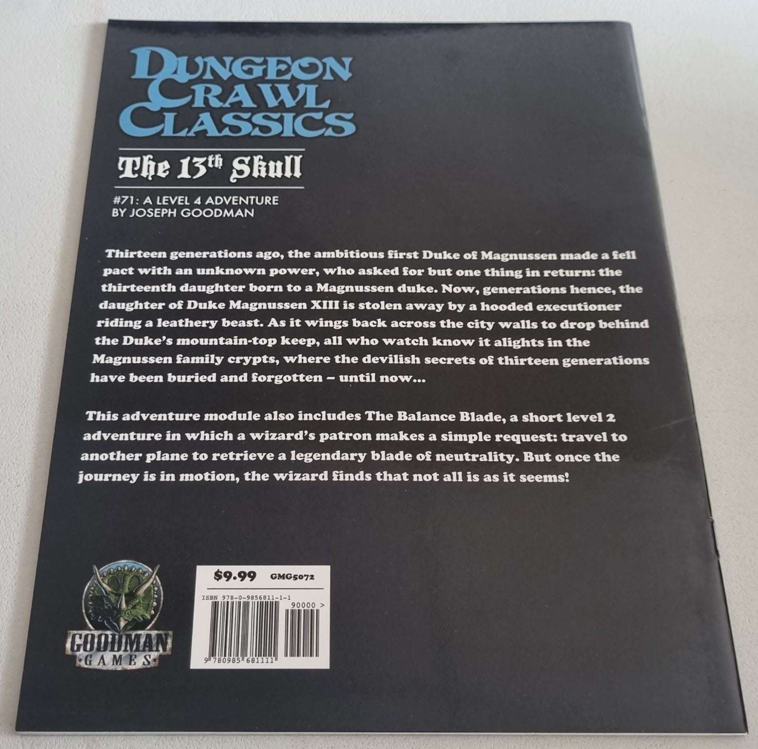 Dungeon Crawl Classics: The 13th Skull #71 Default Title