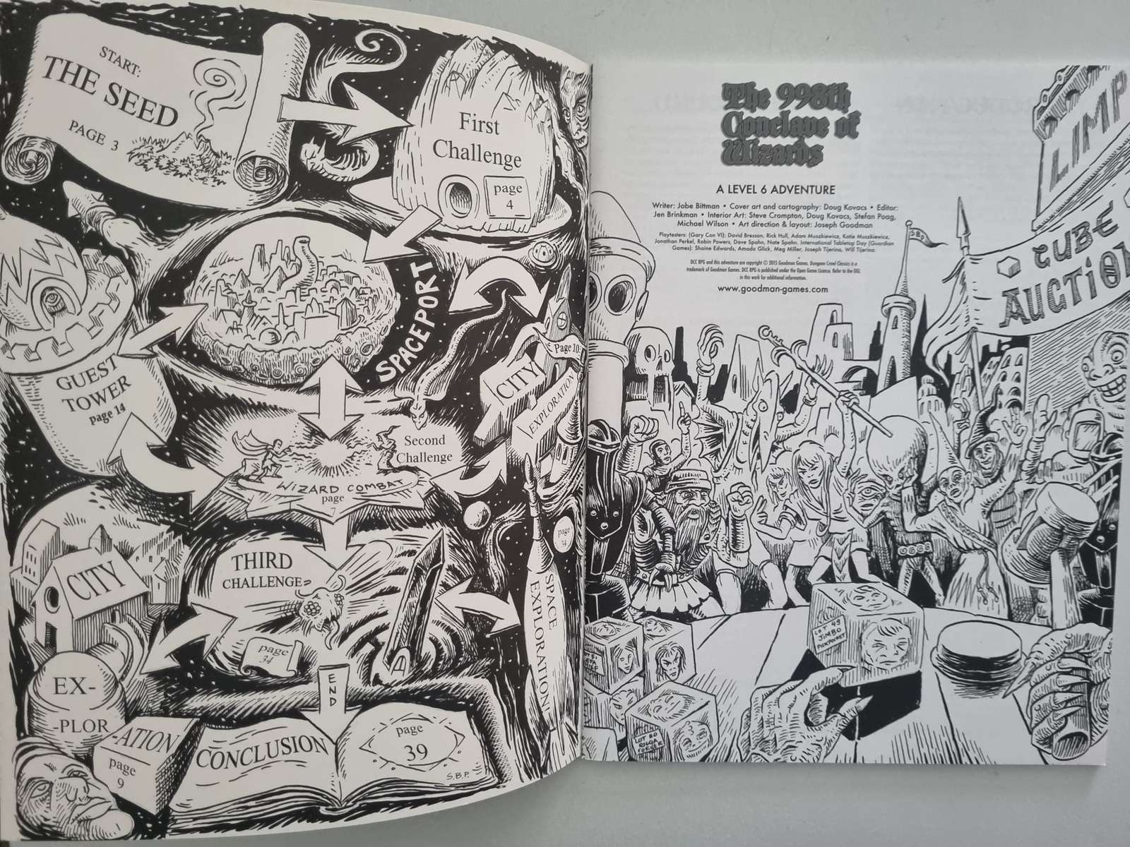 Dungeon Crawl Classics The 998th Conclave of Wizards #88 Default Title