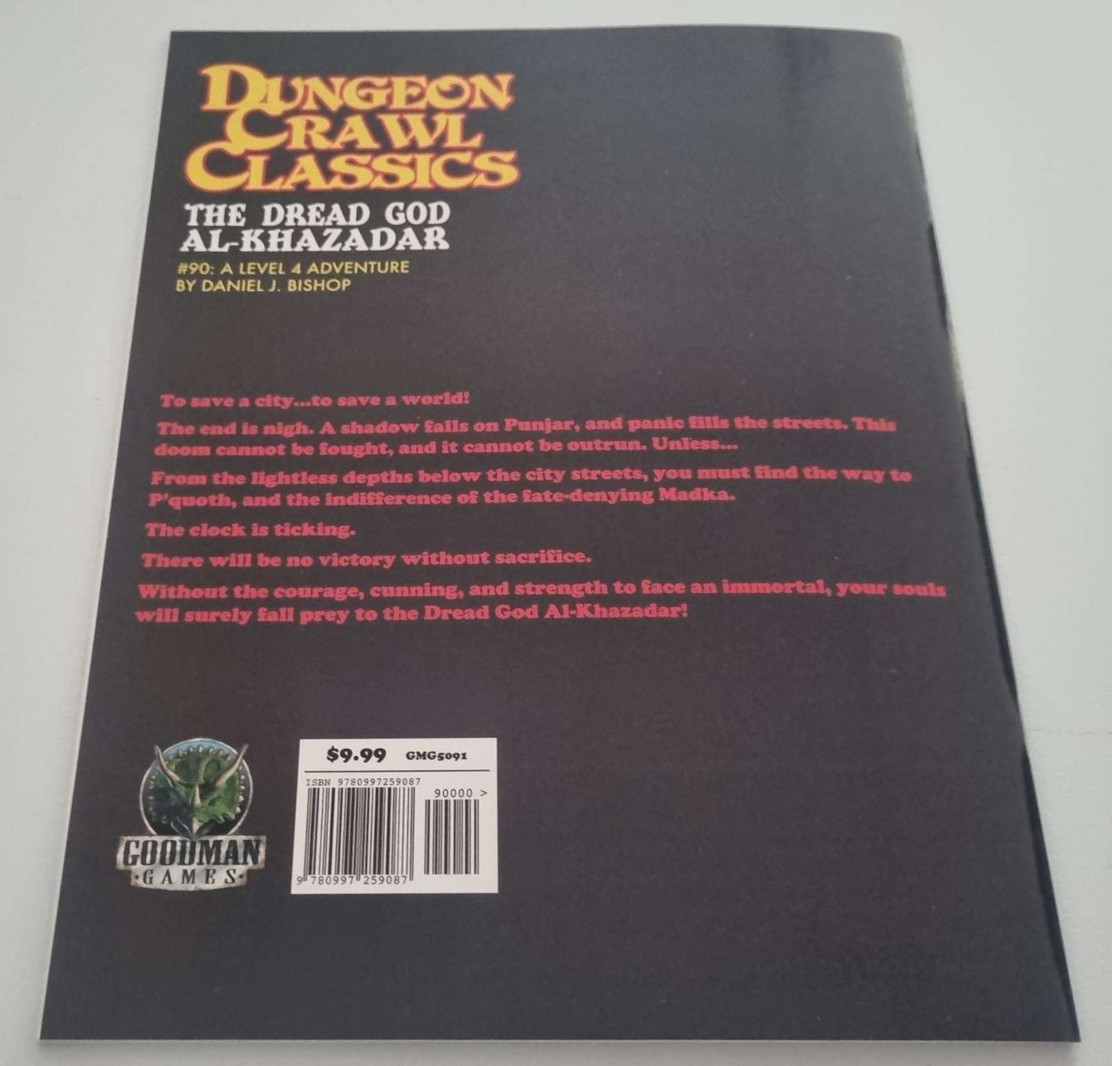 Dungeon Crawl Classics: The Dread God Al-Khazadar #90 Default Title