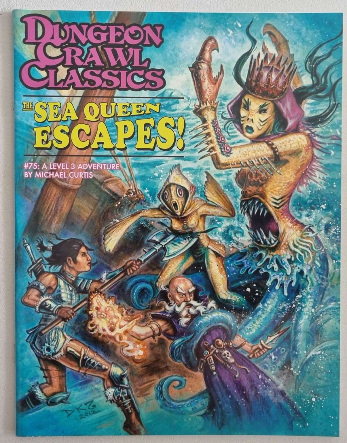 Dungeon Crawl Classics: The Sea Queen Escapes! #75 Default Title