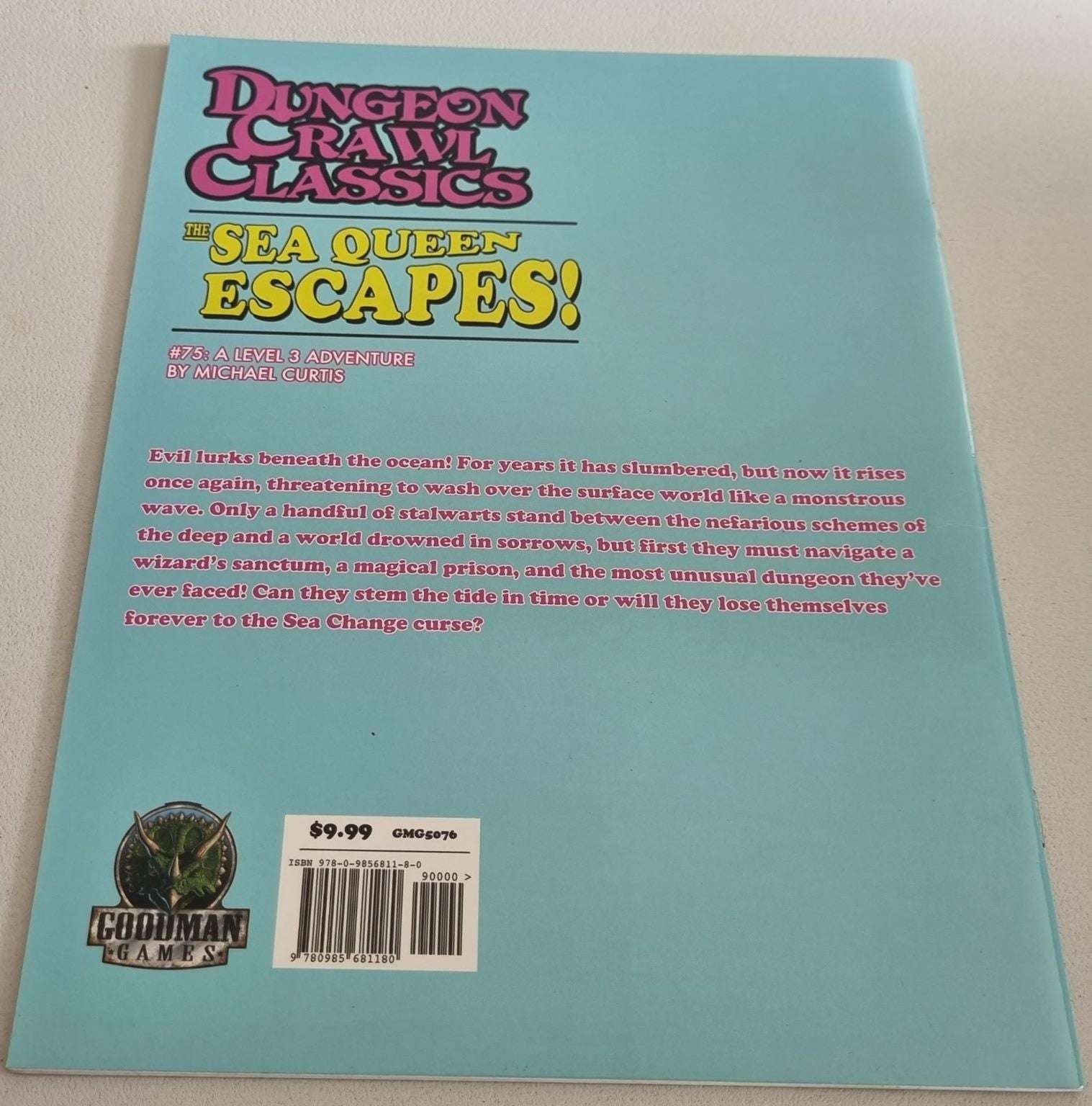 Dungeon Crawl Classics: The Sea Queen Escapes! #75 Default Title