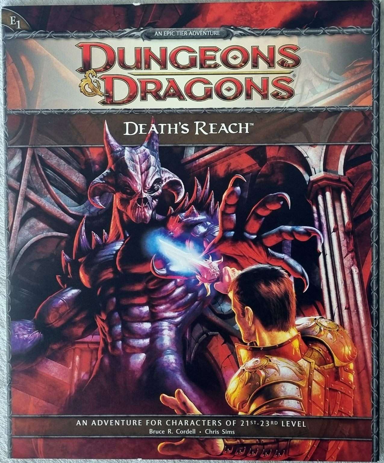 Dungeons and Dragons: Death's Reach 4e Module E1