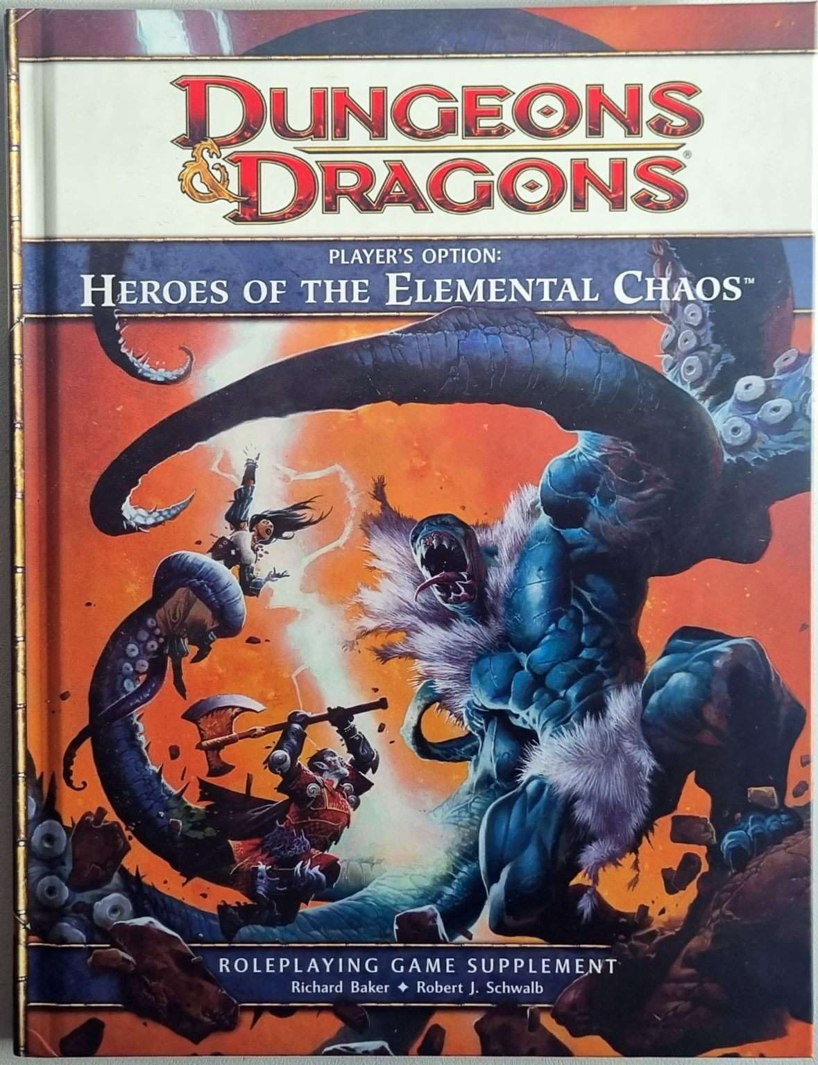 Dungeons and Dragons - Heroes of the Elemental Chaos 4e