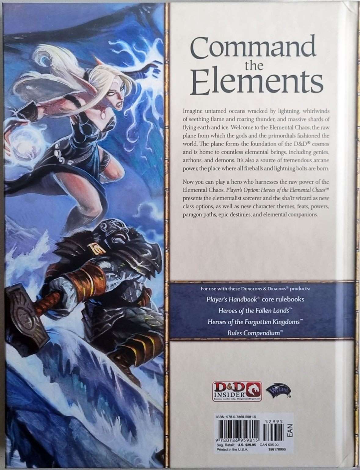 Dungeons and Dragons - Heroes of the Elemental Chaos (4e) Default Title