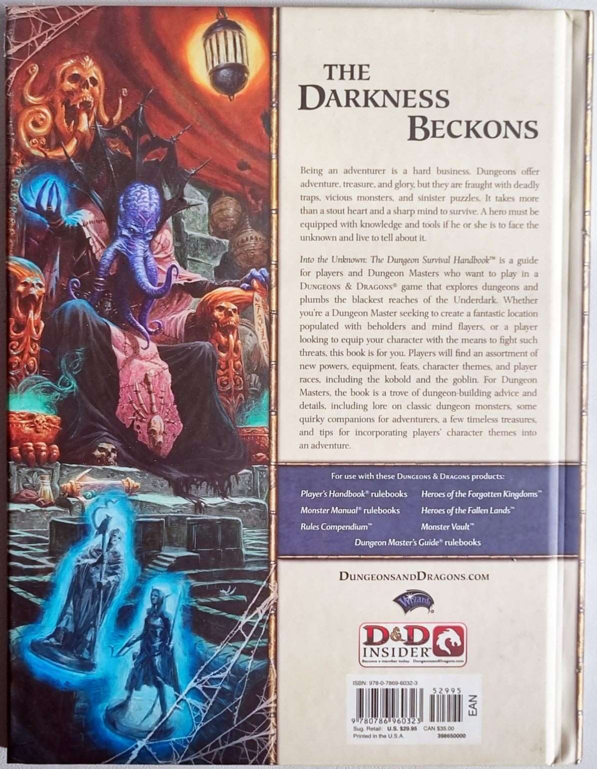 Dungeons and Dragons - Into the Unknown: The Dungeon Survival Handbook (4e) Default Title