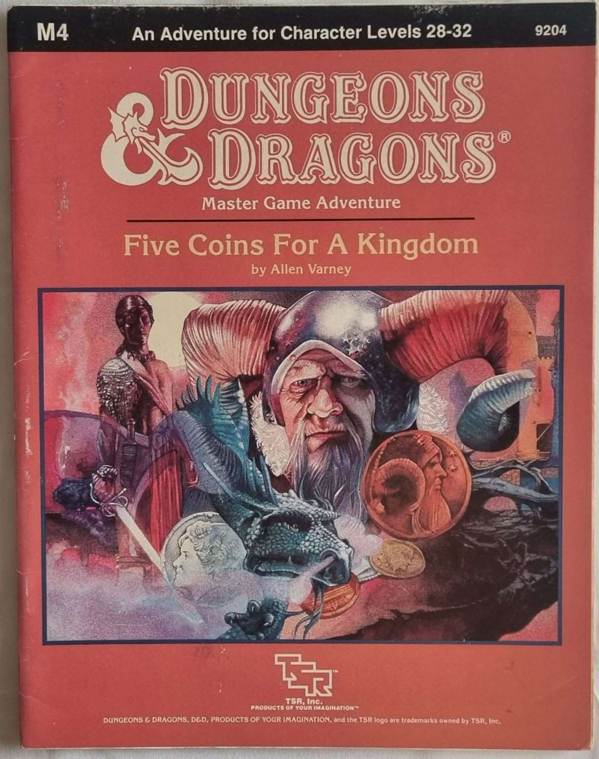 Dungeons and Dragons Module - Five Coins for a Kingdom (M4 9204)