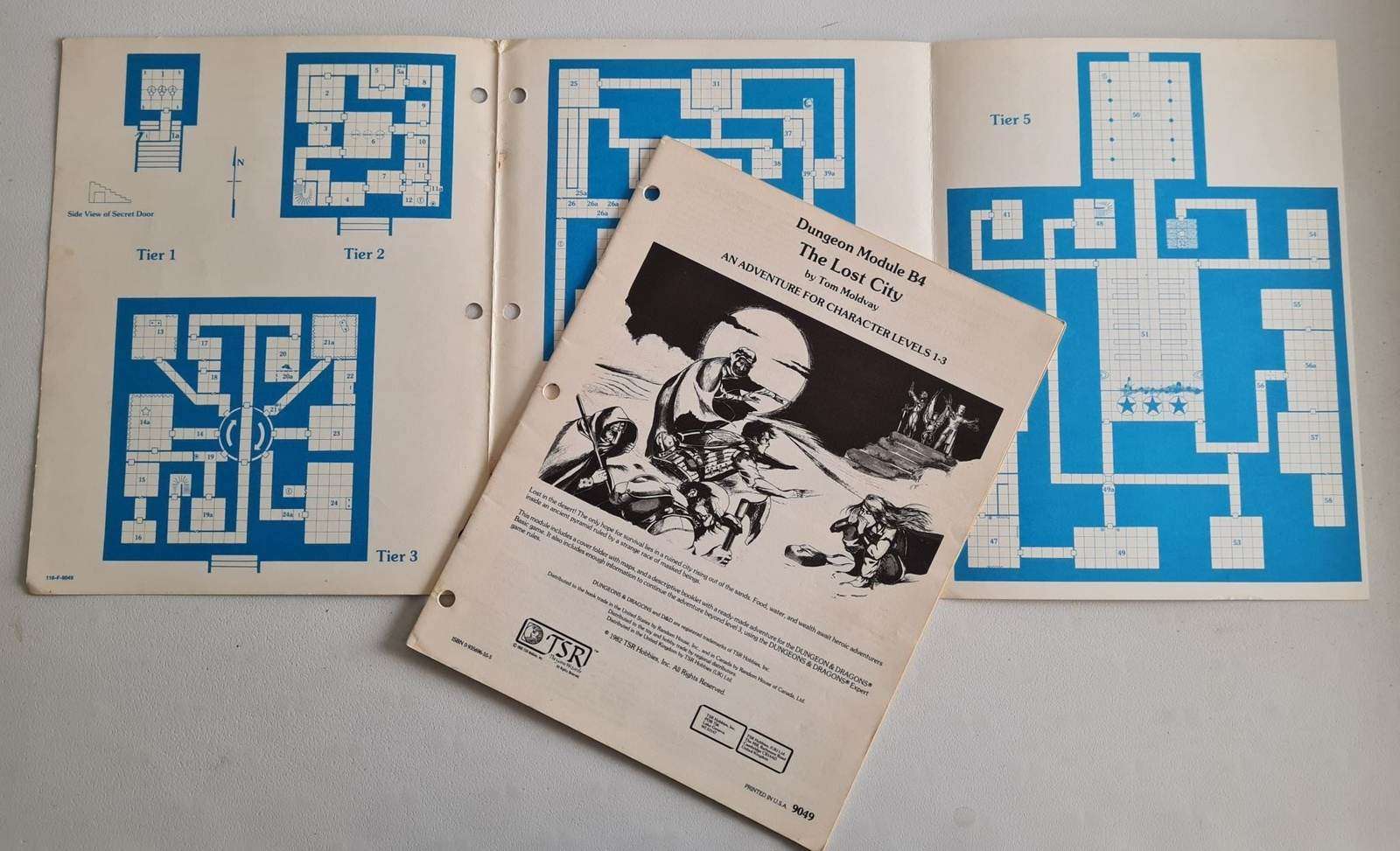 Dungeons and Dragons Module - The Lost City (B4) Default Title