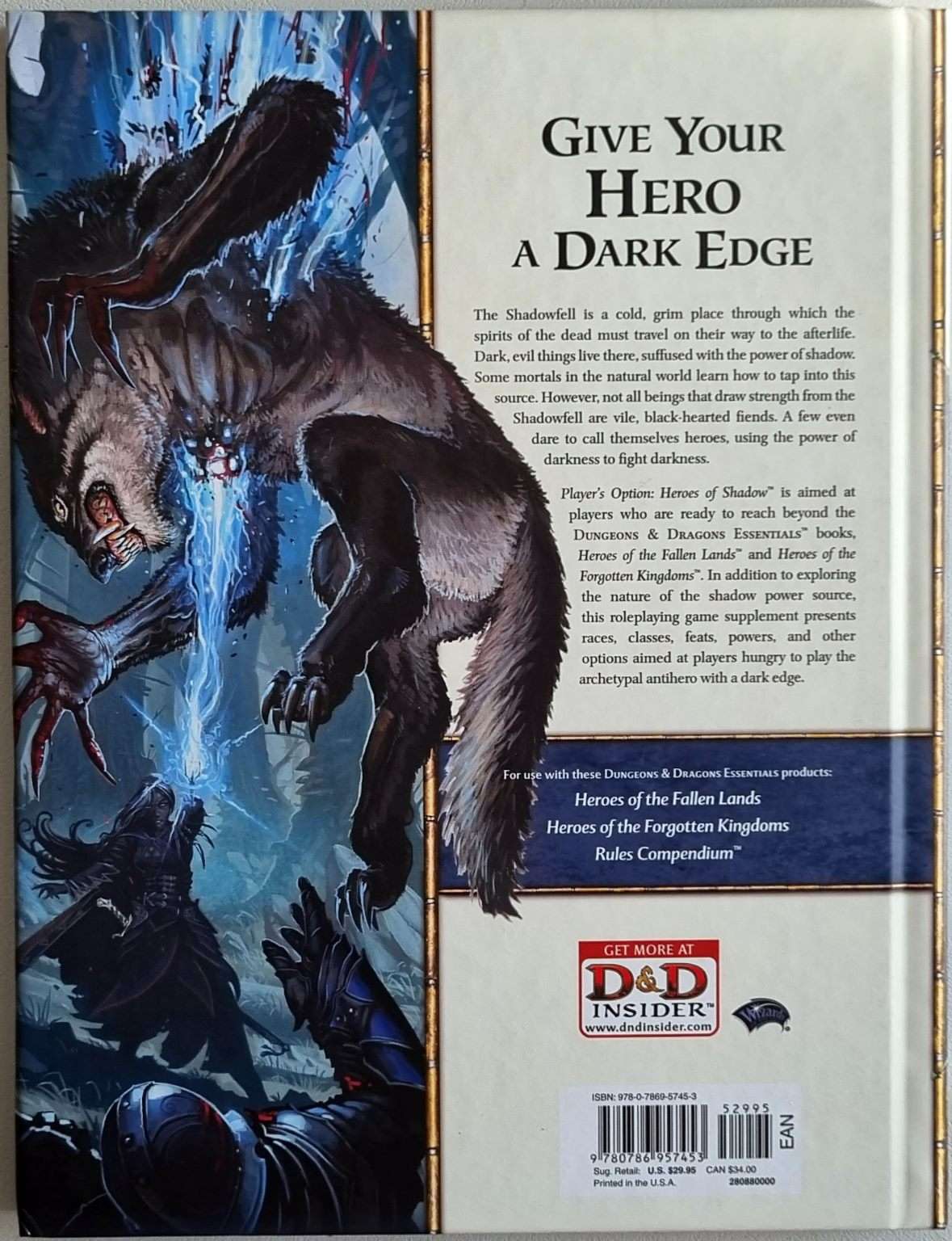 Dungeons and Dragons: Player's Options: Heroes of Shadow (4e) Default Title