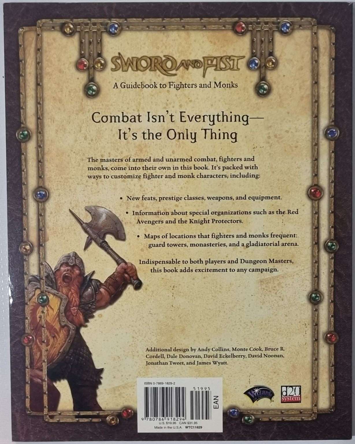 Dungeons and Dragons: Sword and Fist - A Guidebook to Fighters and Monks (3.0 e) Default Title