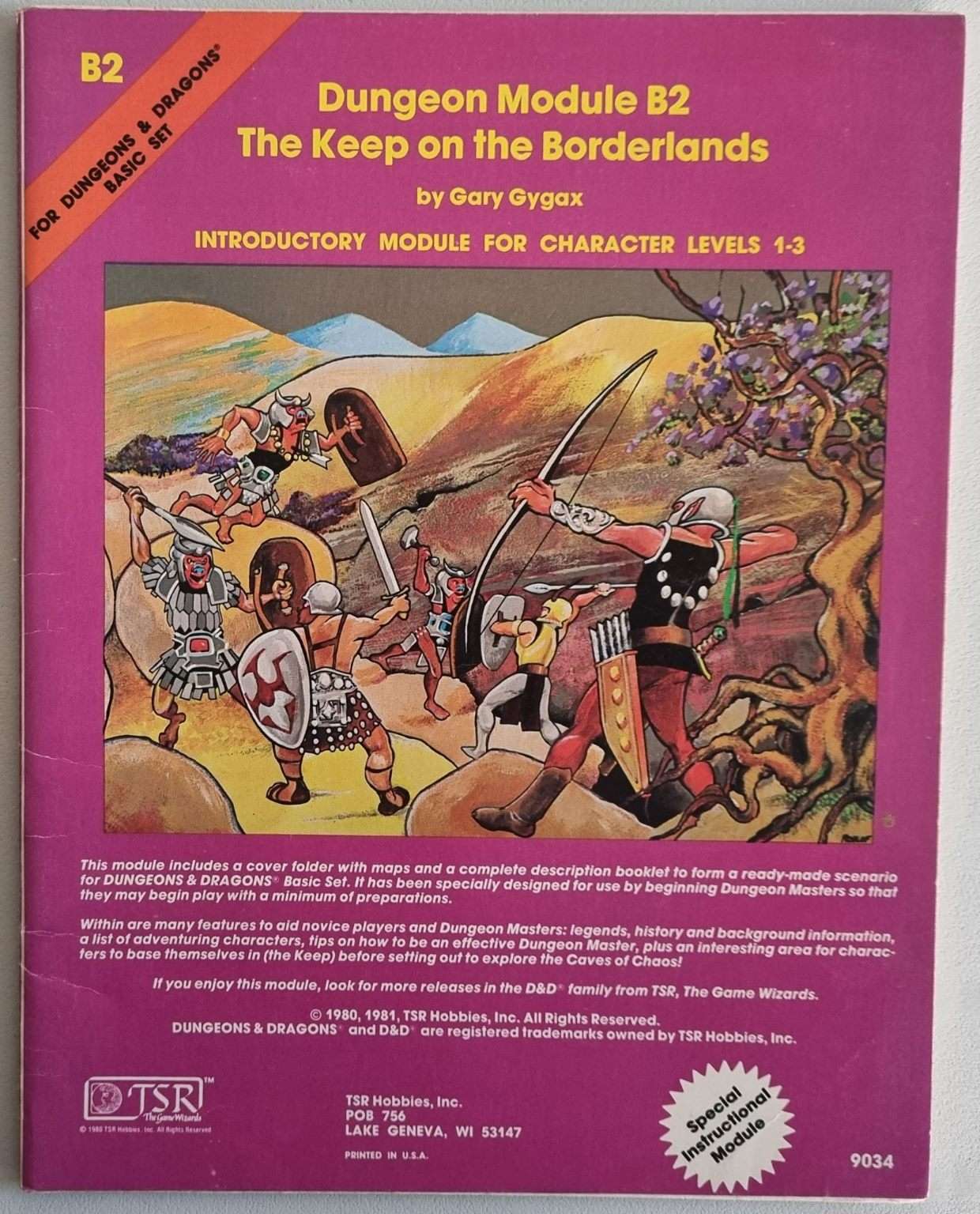 Dungeons & Dragons - The Keep on the Borderlands (B2) Default Title