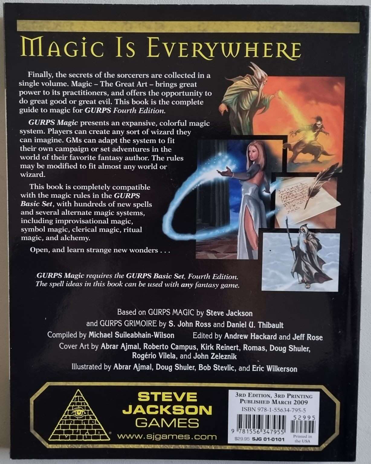 GURPS - Fourth Edition - Magic Steve Jackson Games