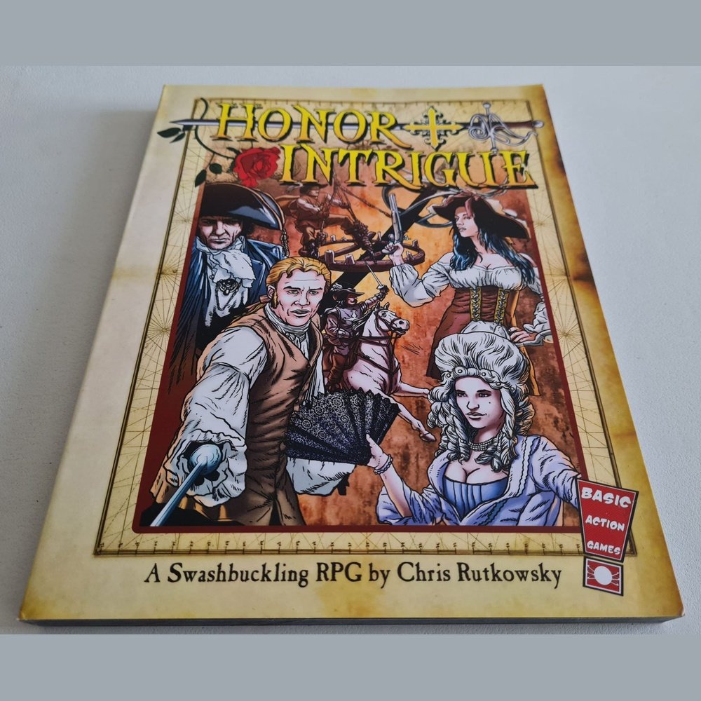 Honor + Intrigue: A Swashbuckling Roleplaying Game Default Title