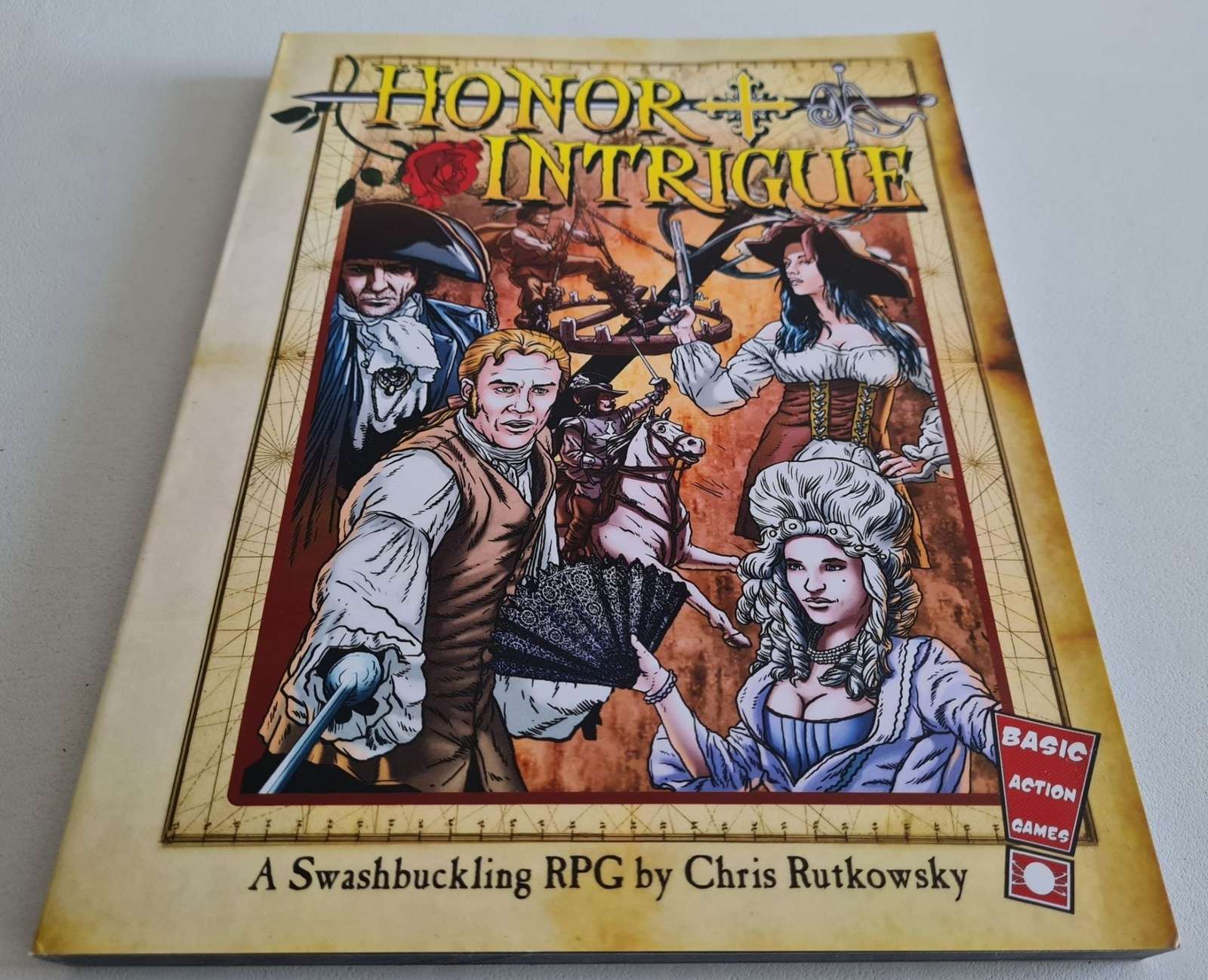 Honor + Intrigue: A Swashbuckling Roleplaying Game