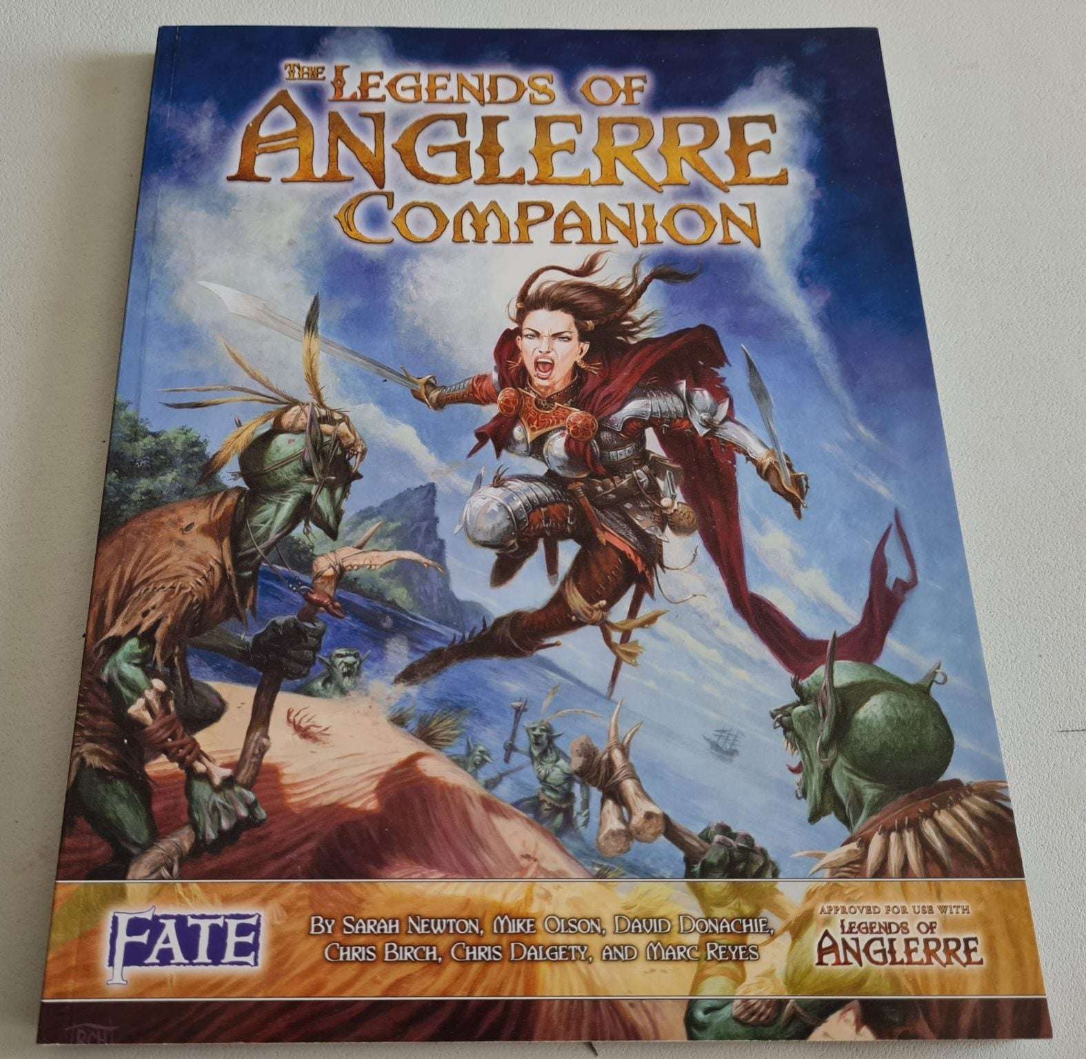 Legends of Anglerre: Companion Book