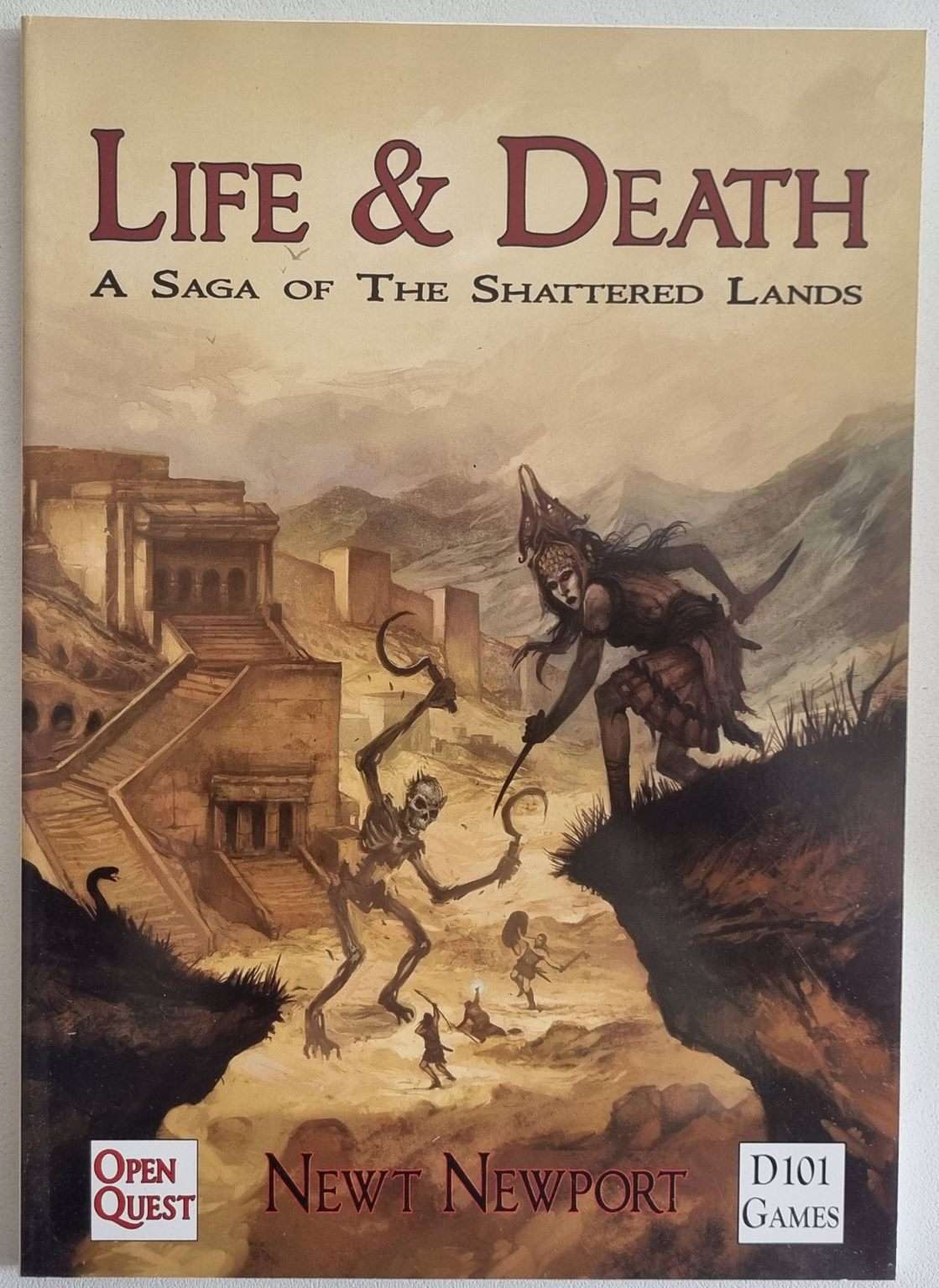 OpenQuest: Life and Death - A Saga of The Shattered Lands (D101 Games) Default Title