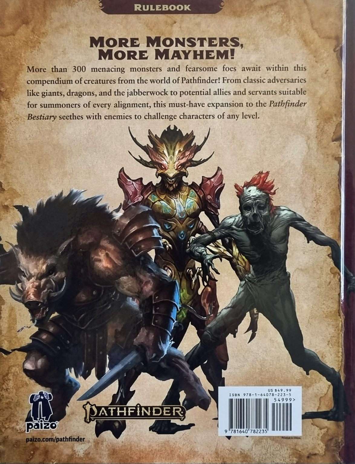 Pathfinder: Bestiary 2 - Second Edition (2e) Default Title