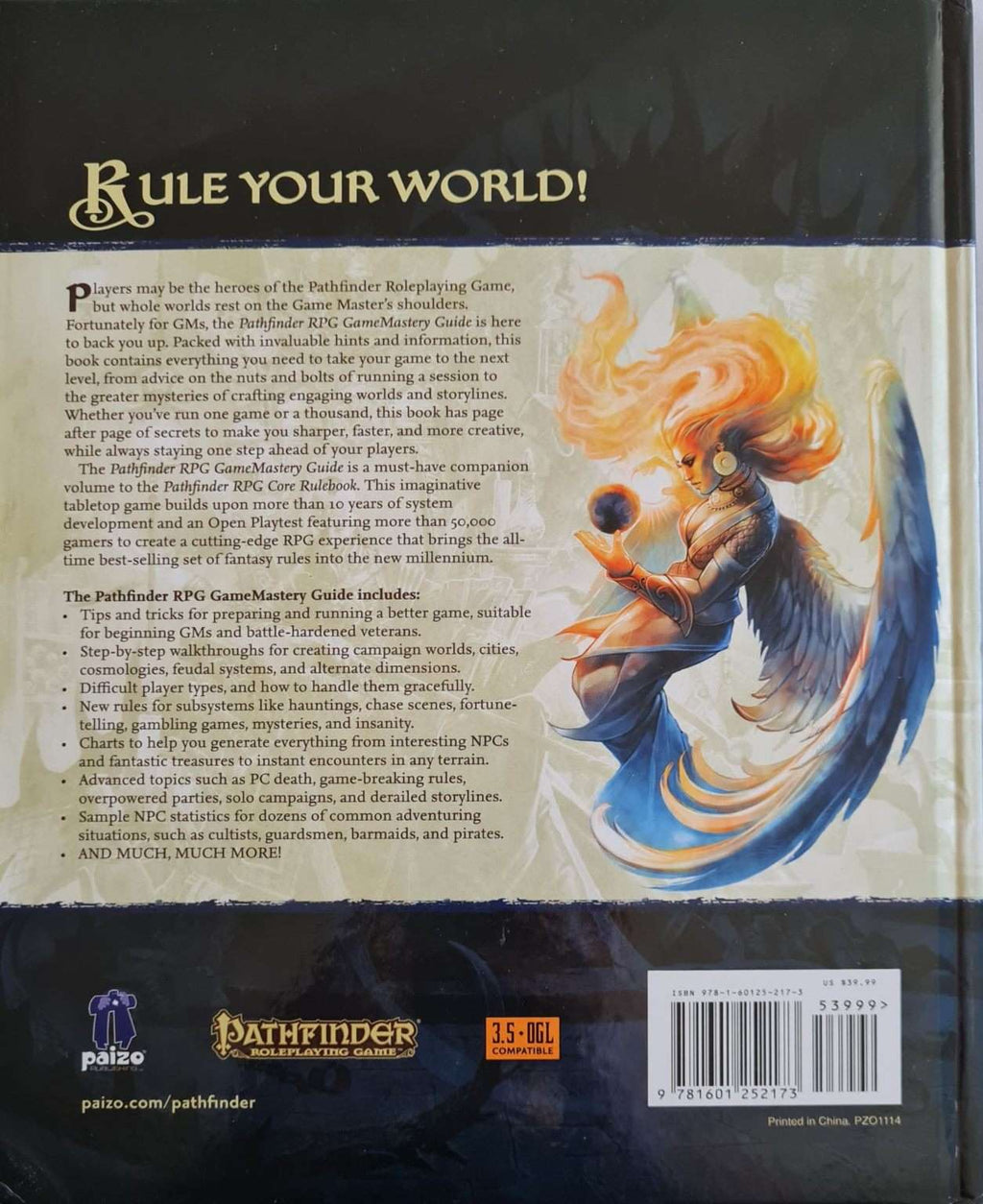 Pathfinder Gamemastery Guide First Edition 1e
