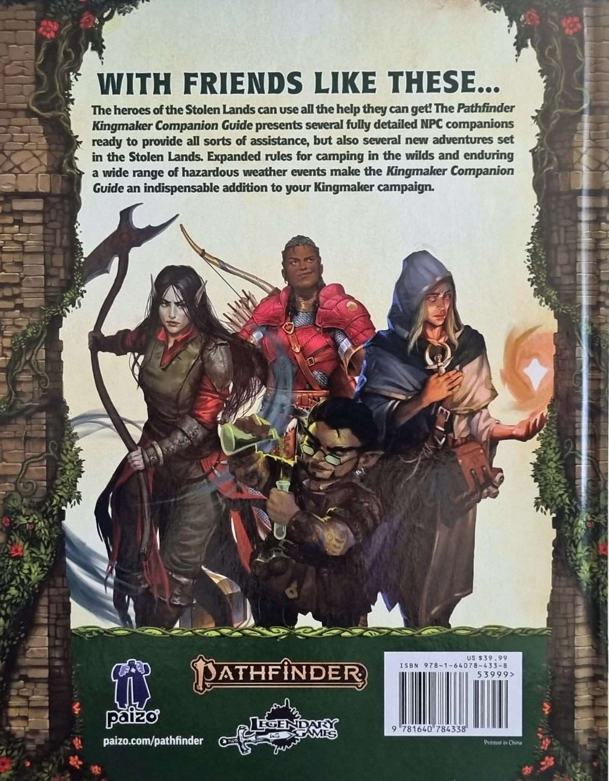 Pathfinder Friends Booklet.pdf Pathfinder: Kingmaker Adventure Path Companion Guide - Second Edition