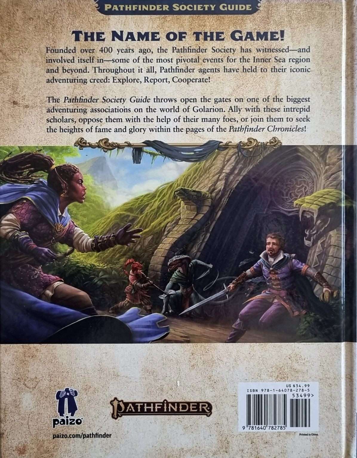 Pathfinder: Lost Omens - Pathfinder Society Guide - Second Edition (2e) Default Title