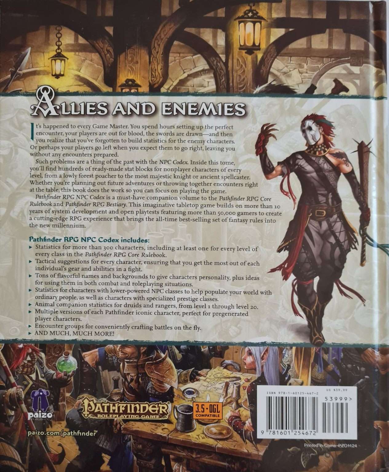 Pathfinder:- NPC Codex - First Edition (1e) Default Title