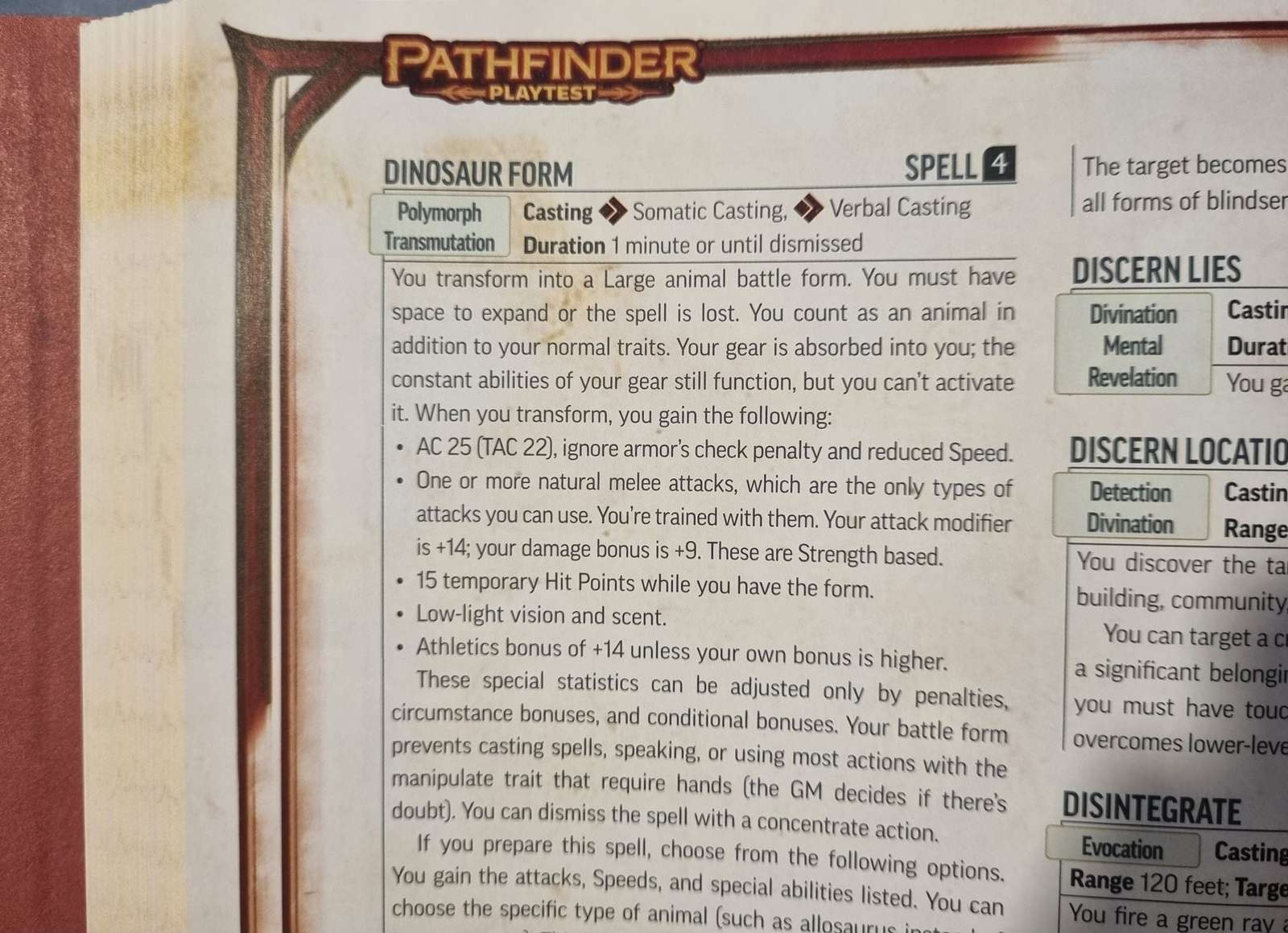 Pathfinder: Playtest Default Title