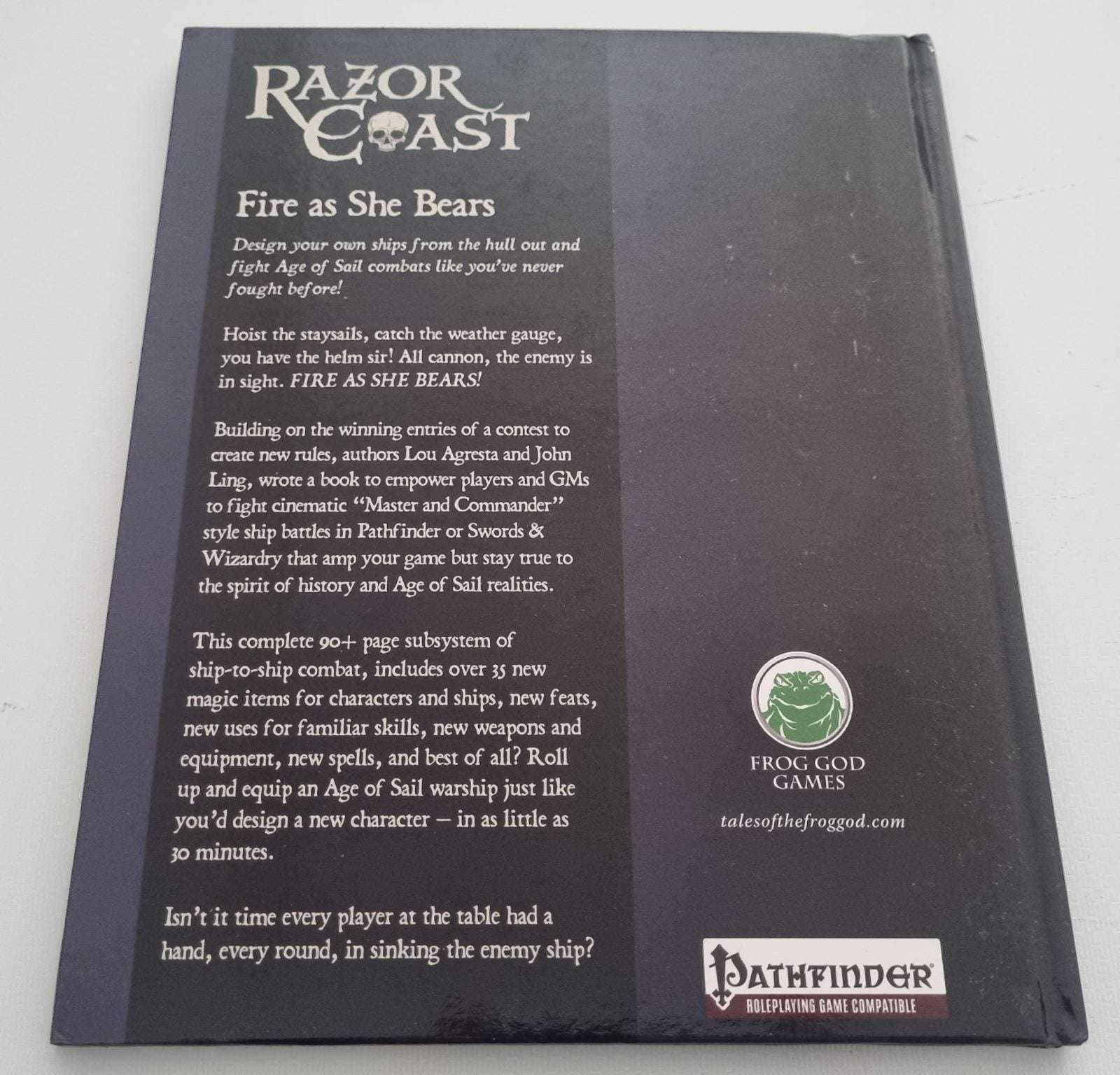 Pathfinder - Razor Coast - Fire as She Bears (1e)