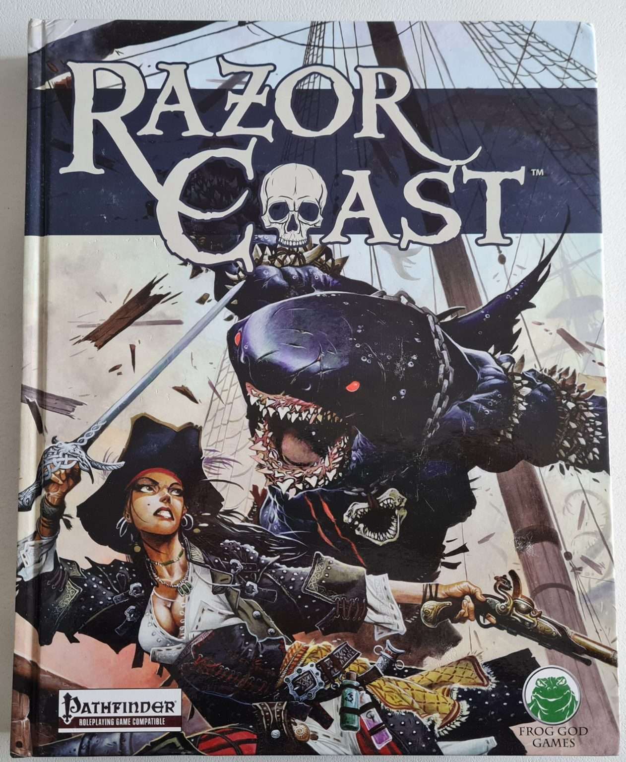 Pathfinder - Razor Coast - Signed by Author Nick Logue 1e