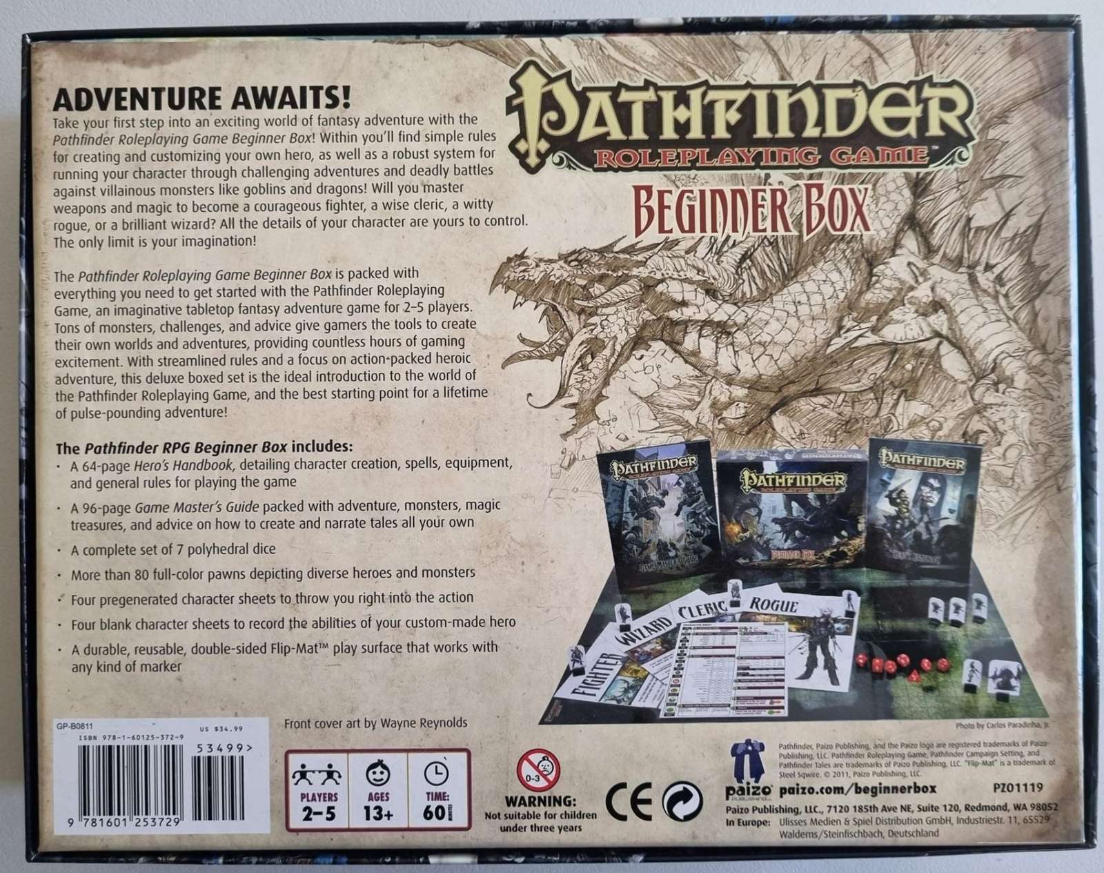 Pathfinder Roleplaying Game: Beginner Box  - First Edition (1e) Default Title