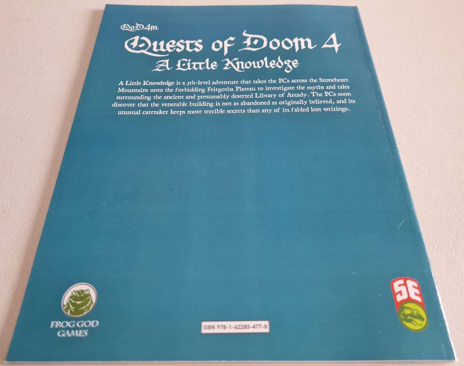 Quests of Doom 4: A Little Knowledge - Dungeons and Dragons 5th Edition (5e) Default Title