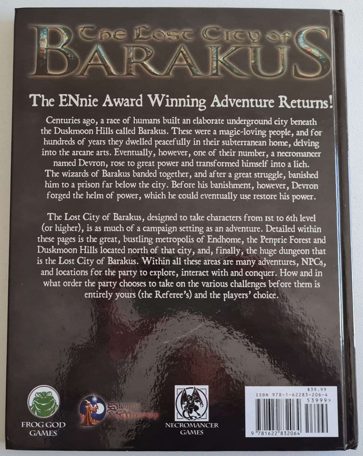 Swords & Wizardry - The Lost Lands: The Lost City of Barakus