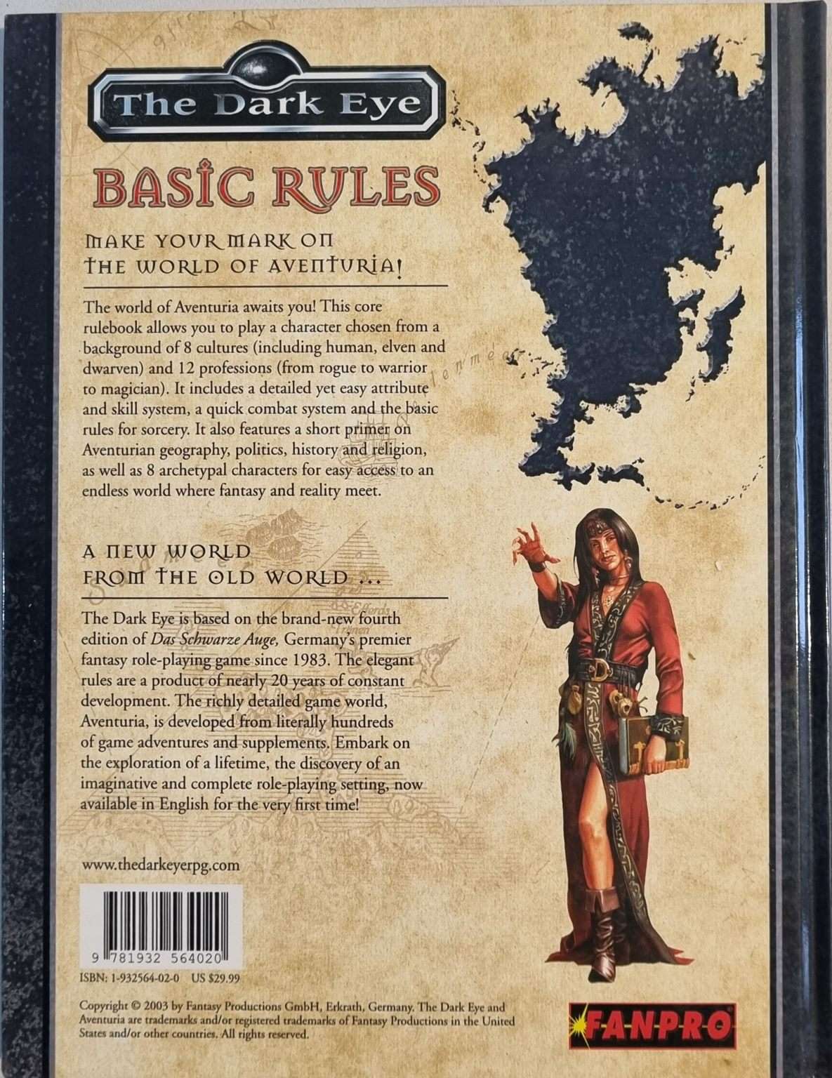 The Dark Eye: Basic Rules - Roleplaying Game (Fanpro) Default Title