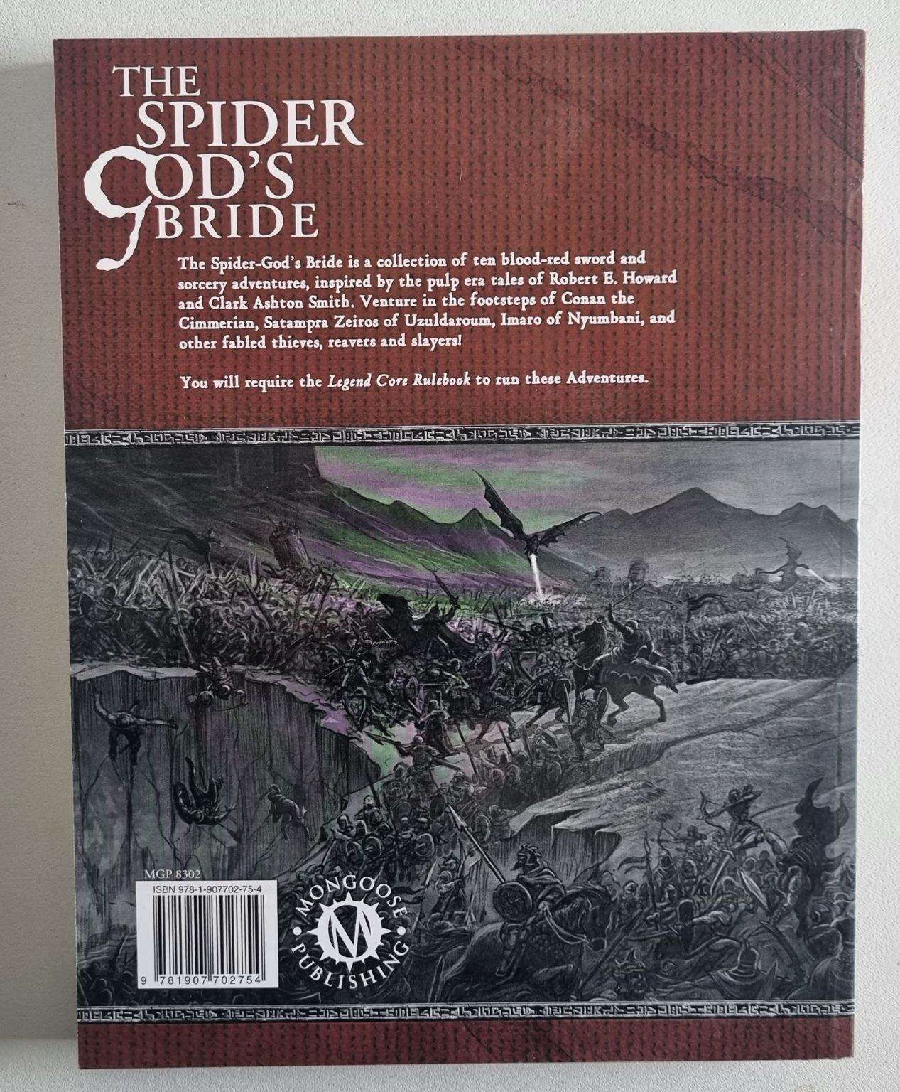 The Spider God's Bride: Role Playing Book